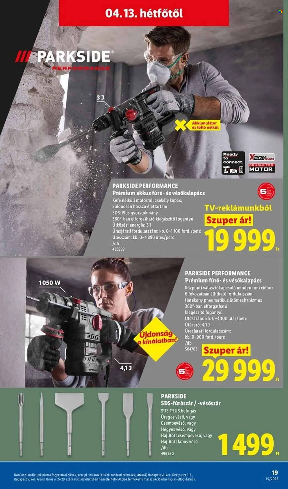 Katalógus Lidl akciós újság április 9.-tól április 15.-ig 2026. - Oldal 19