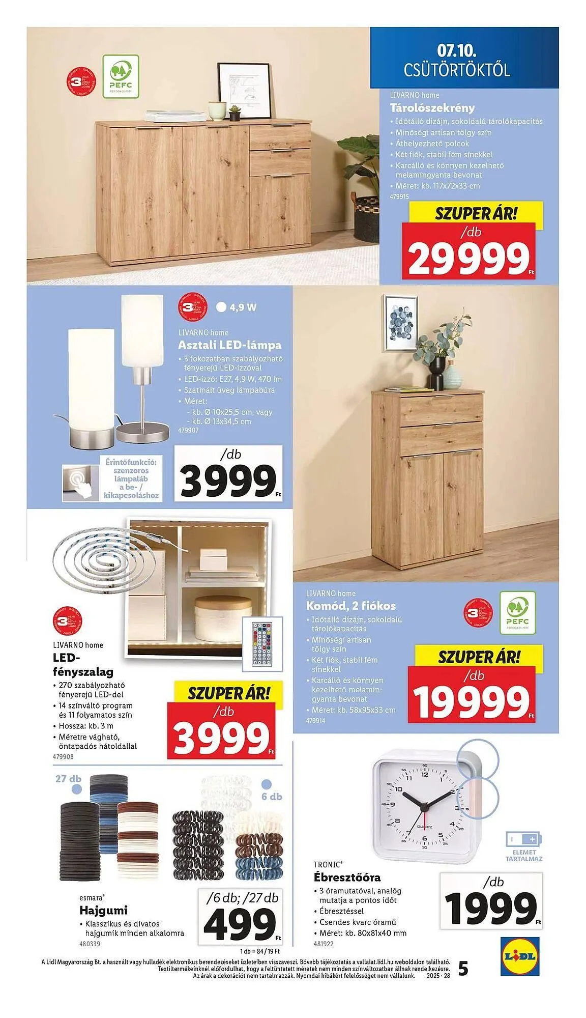 Katalógus Lidl akciós újság július 10.-tól július 16.-ig 2025. - Oldal 5