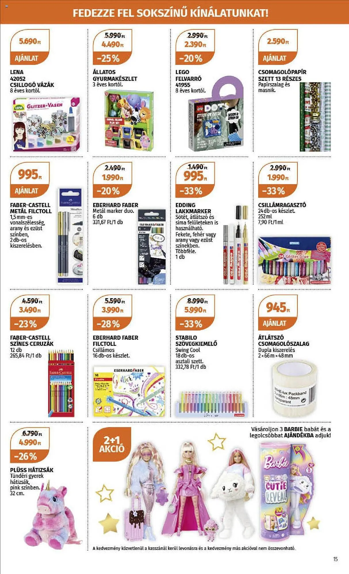 Katalógus Müller akciós újság november 27.-tól december 3.-ig 2023. - Oldal 15