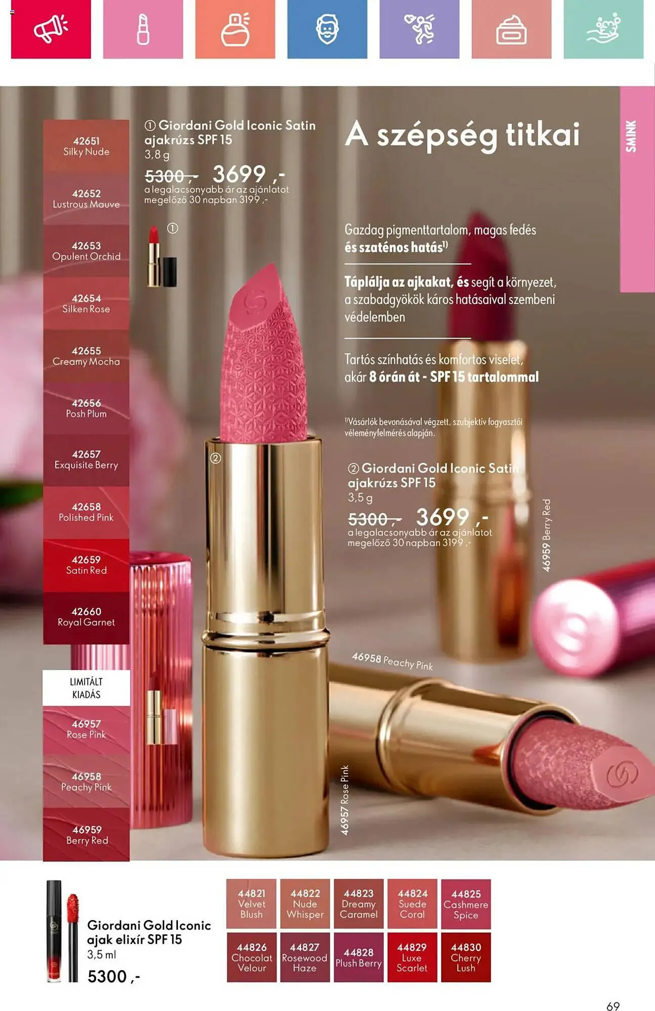 Katalógus Oriflame akciós újság június 15.-tól július 5.-ig 2025. - Oldal 69