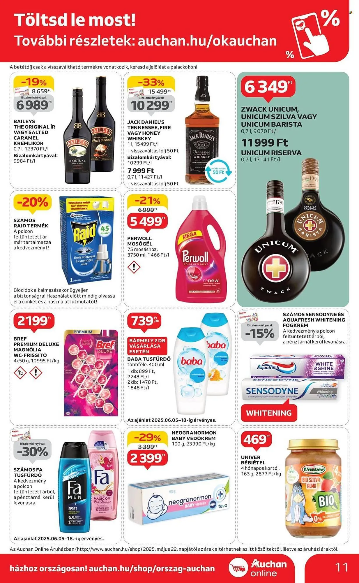 Katalógus Auchan akciós újság június 5.-tól június 11.-ig 2025. - Oldal 11