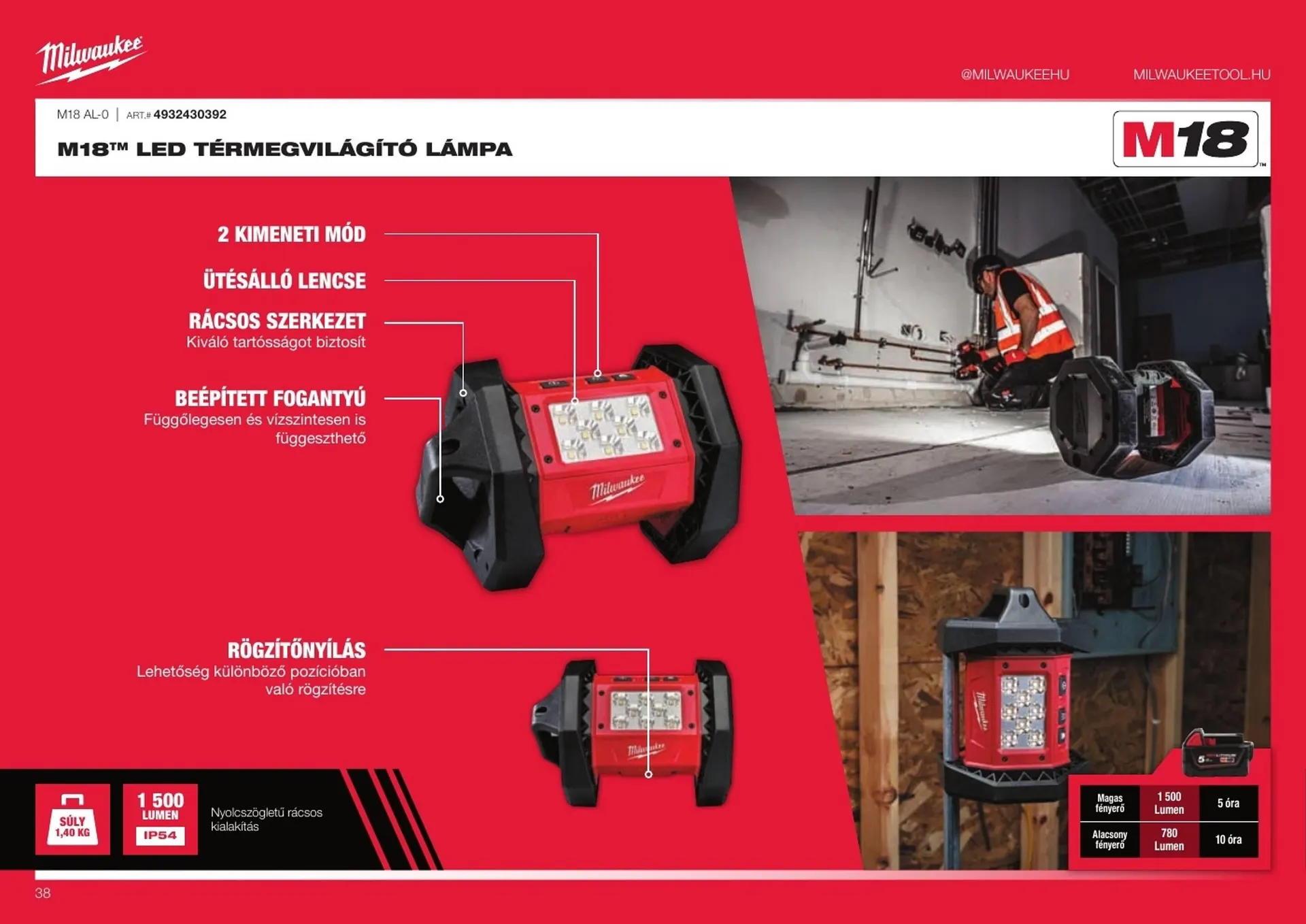 Katalógus Milwaukee akciós újság október 20.-tól december 31.-ig 2025. - Oldal 38