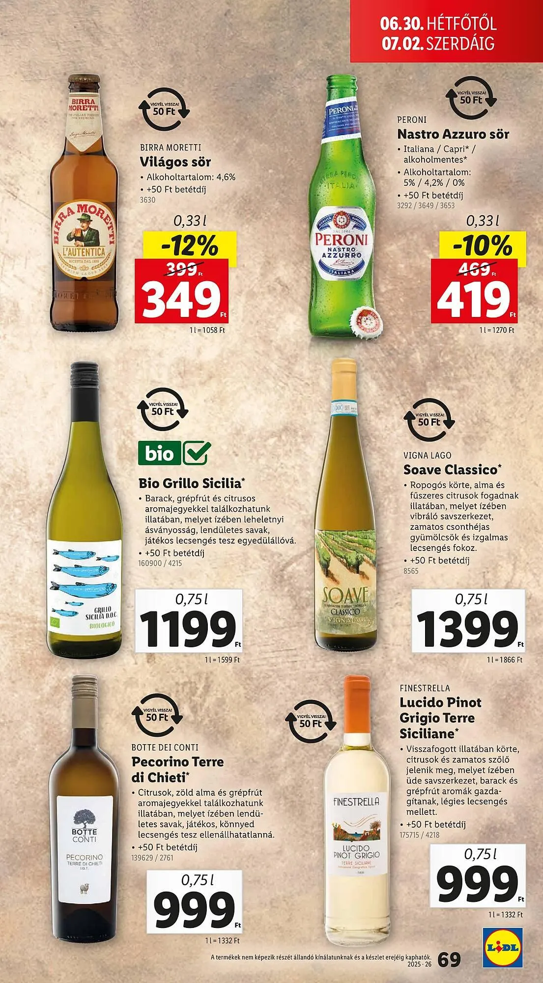 Katalógus Lidl akciós újság június 26.-tól július 2.-ig 2025. - Oldal 69