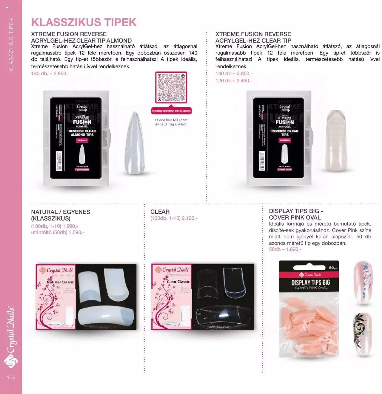 Katalógus Crystal Nails - Nagykatalógus 22/23 március 8.-tól december 31.-ig 2023. - Oldal 108