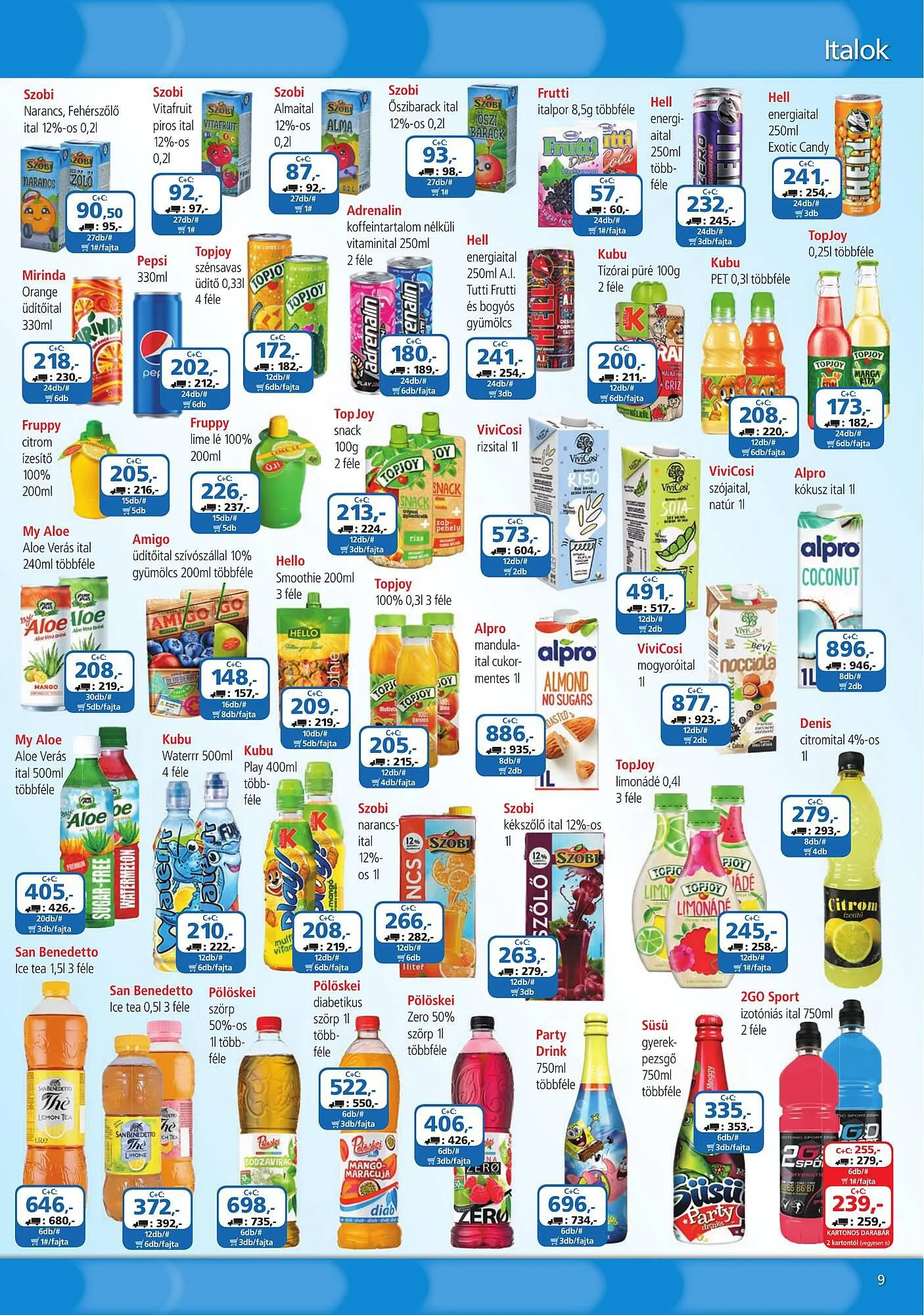 Katalógus ÁRKLUB akciós újság október 1.-tól október 31.-ig 2023. - Oldal 9