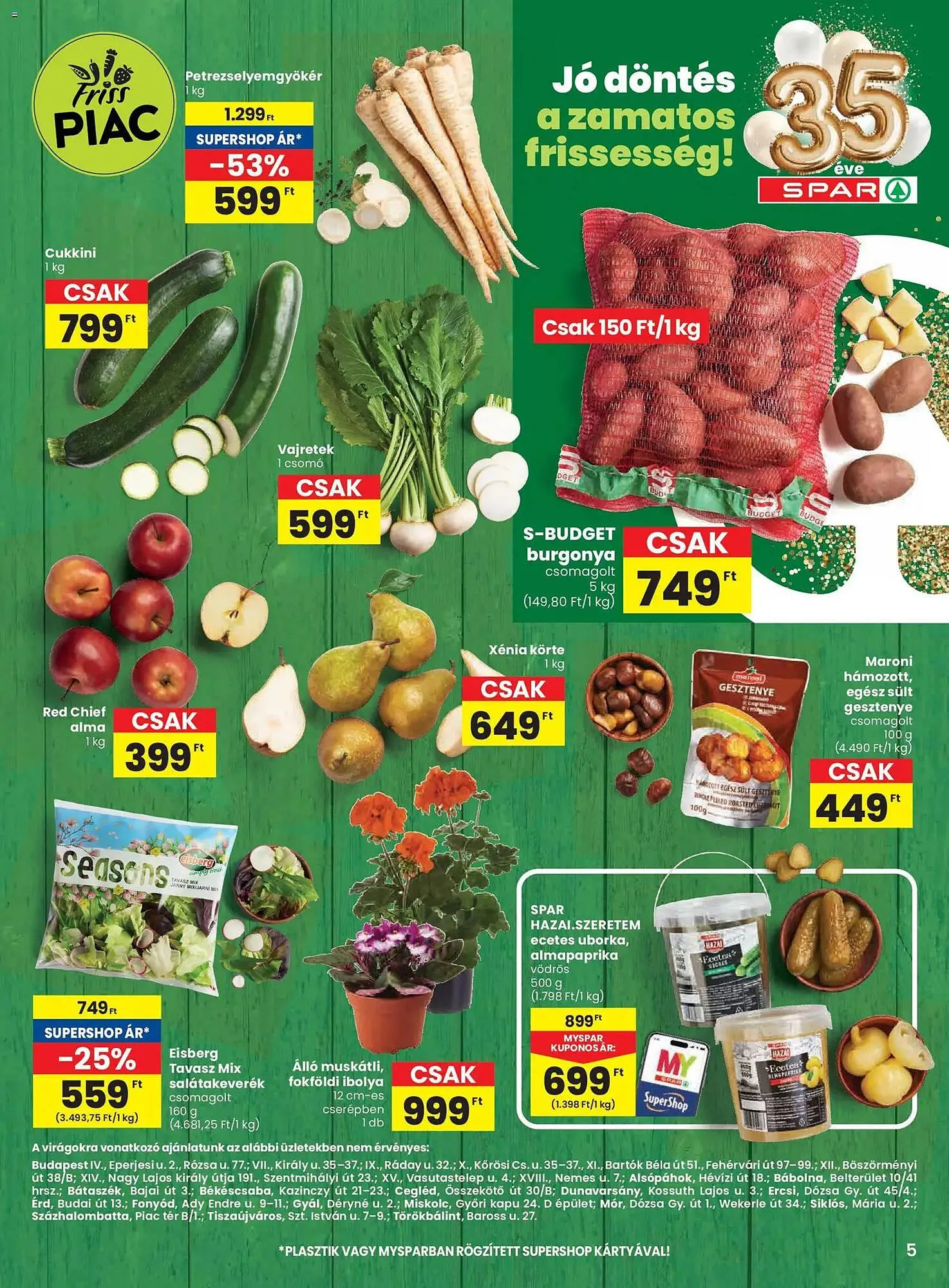 Katalógus Spar akciós újság március 19.-tól március 25.-ig 2026. - Oldal 5
