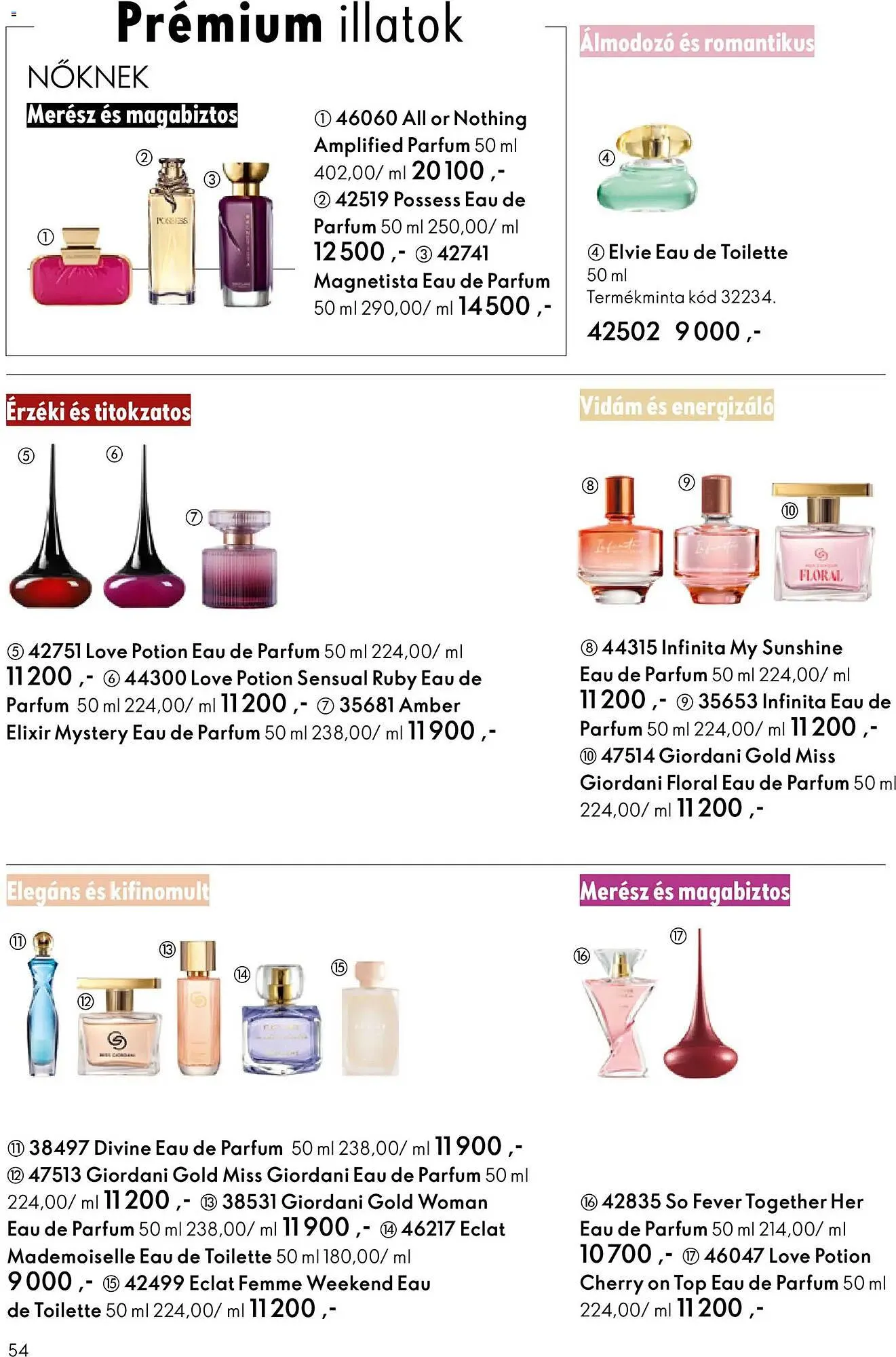 Katalógus Oriflame katalógus november 12.-tól december 2.-ig 2025. - Oldal 54
