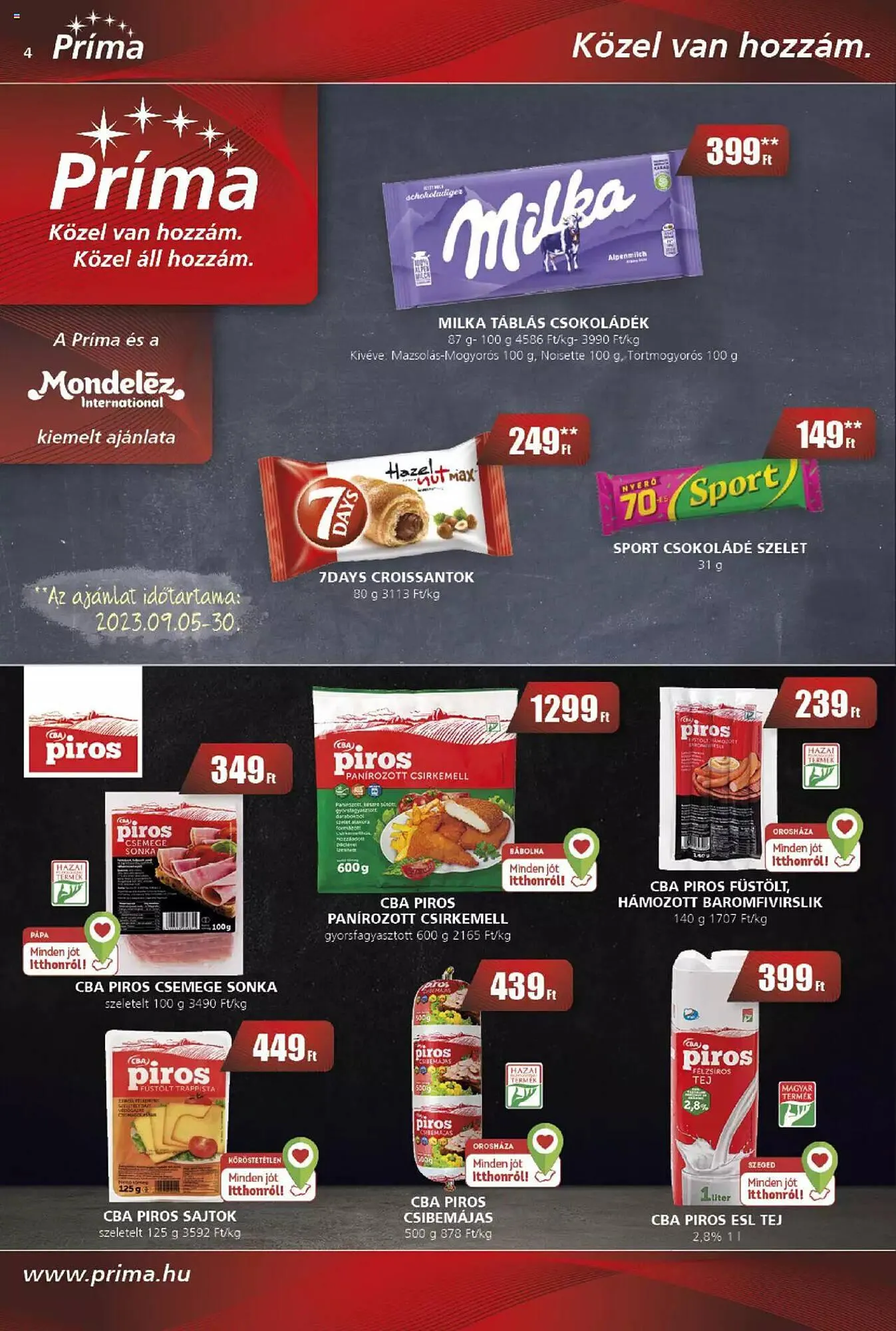 Katalógus Príma akciós újság szeptember 21.-tól szeptember 27.-ig 2023. - Oldal 4