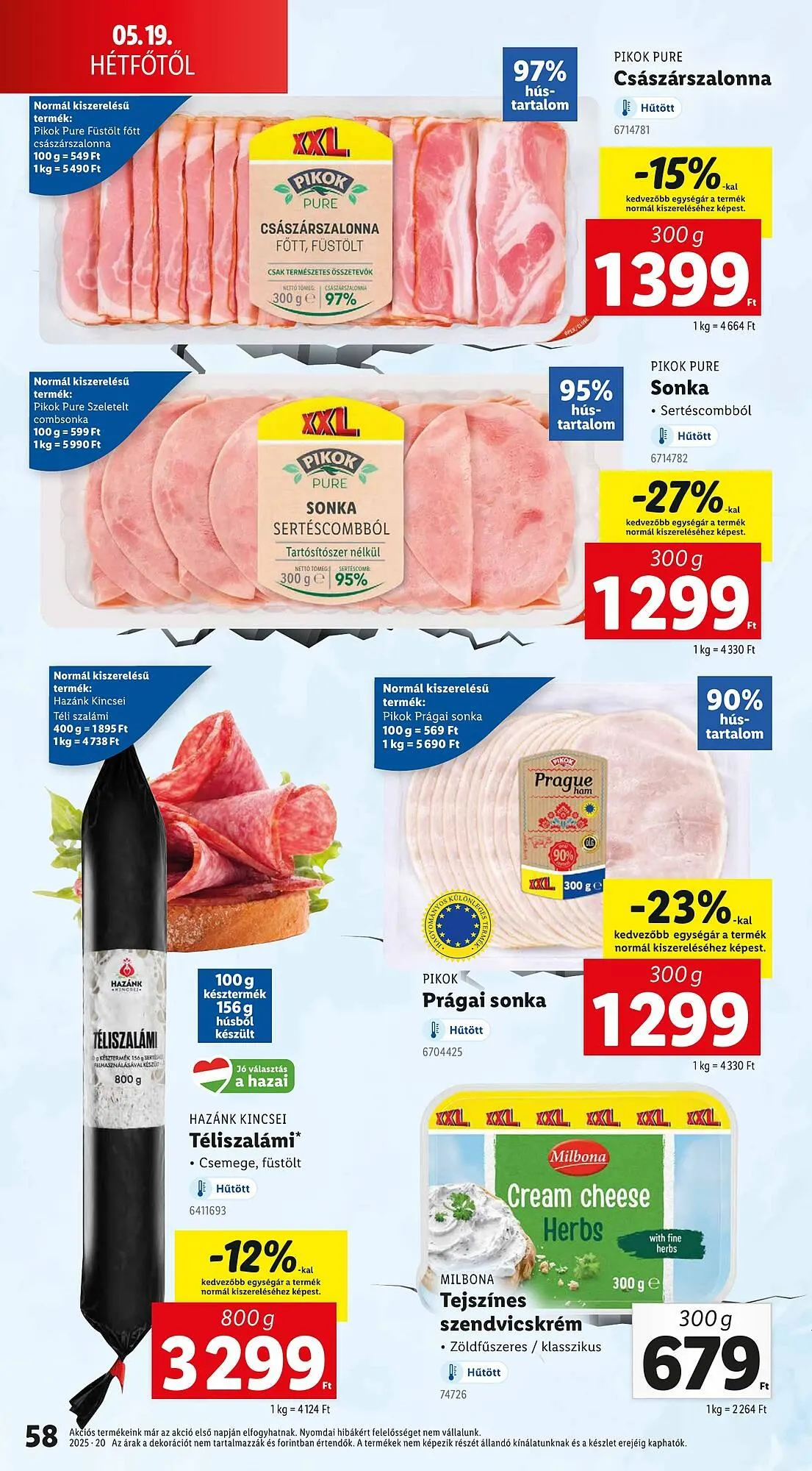 Katalógus Lidl akciós újság május 15.-tól május 21.-ig 2025. - Oldal 58