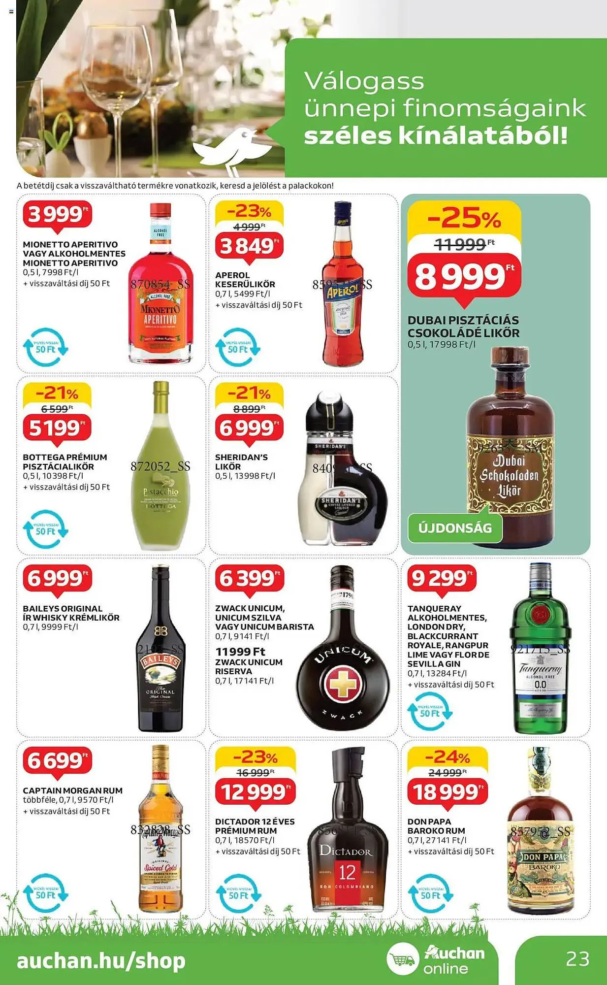 Katalógus Auchan akciós újság március 27.-tól április 19.-ig 2025. - Oldal 23
