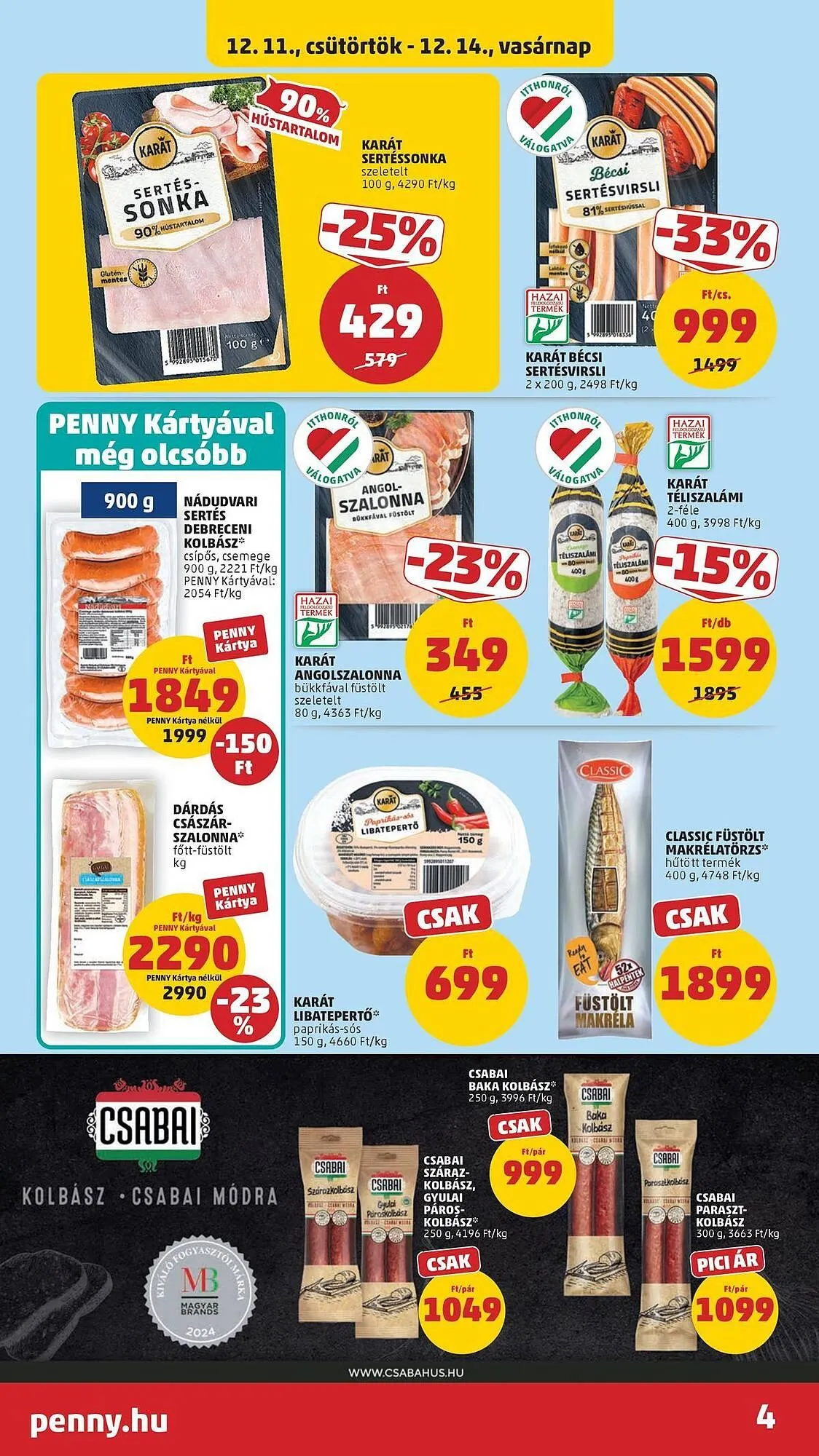 Katalógus PENNY akciós újság december 11.-tól december 17.-ig 2025. - Oldal 6