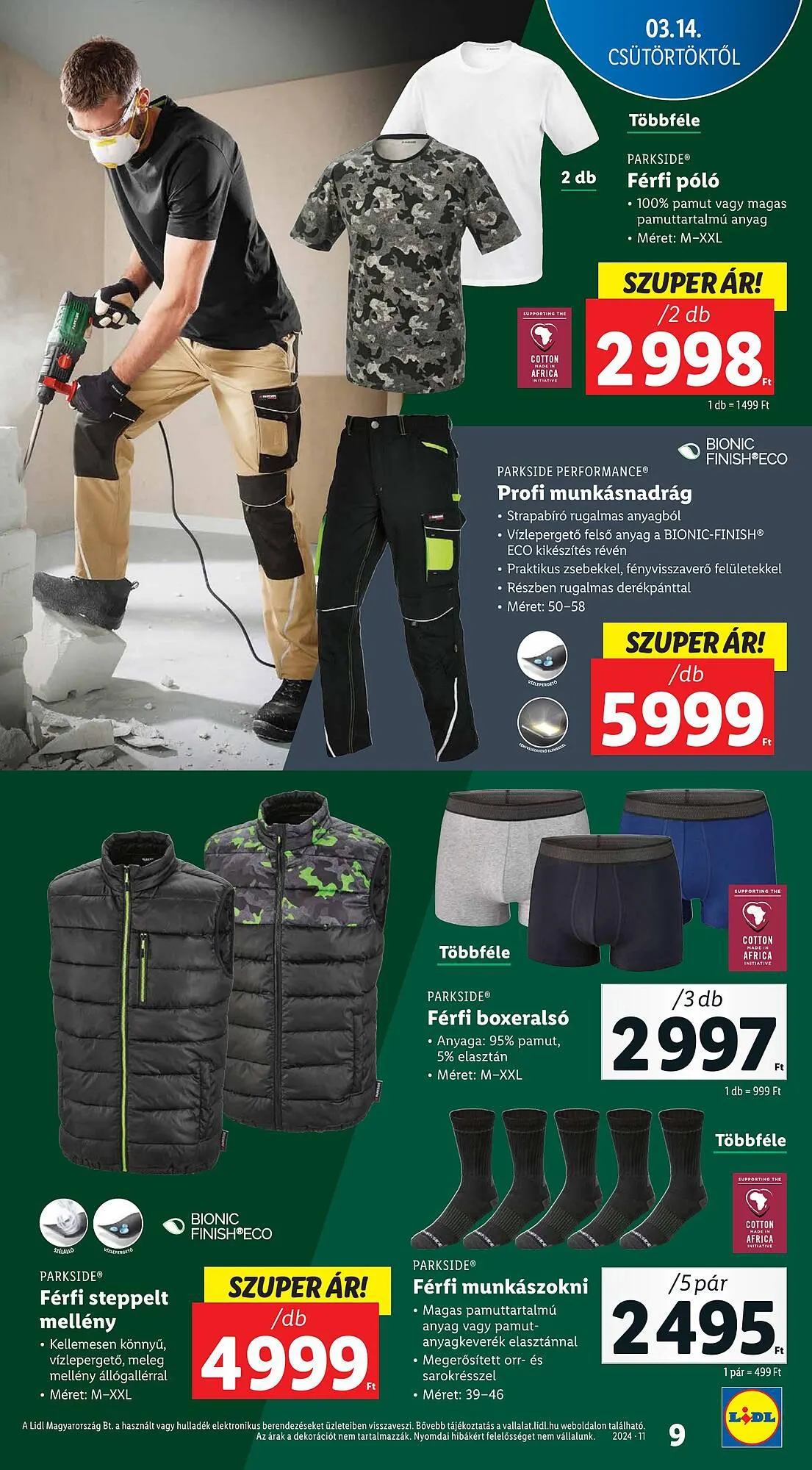 Katalógus Lidl akciós újság március 14.-tól március 20.-ig 2024. - Oldal 9