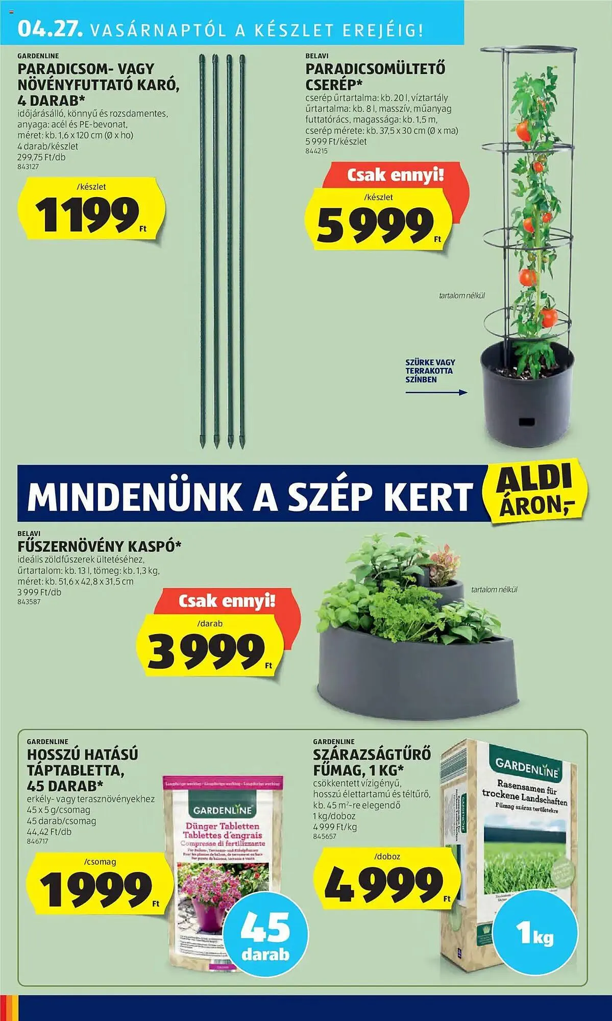 Katalógus ALDI akciós újság április 24.-tól május 6.-ig 2025. - Oldal 20