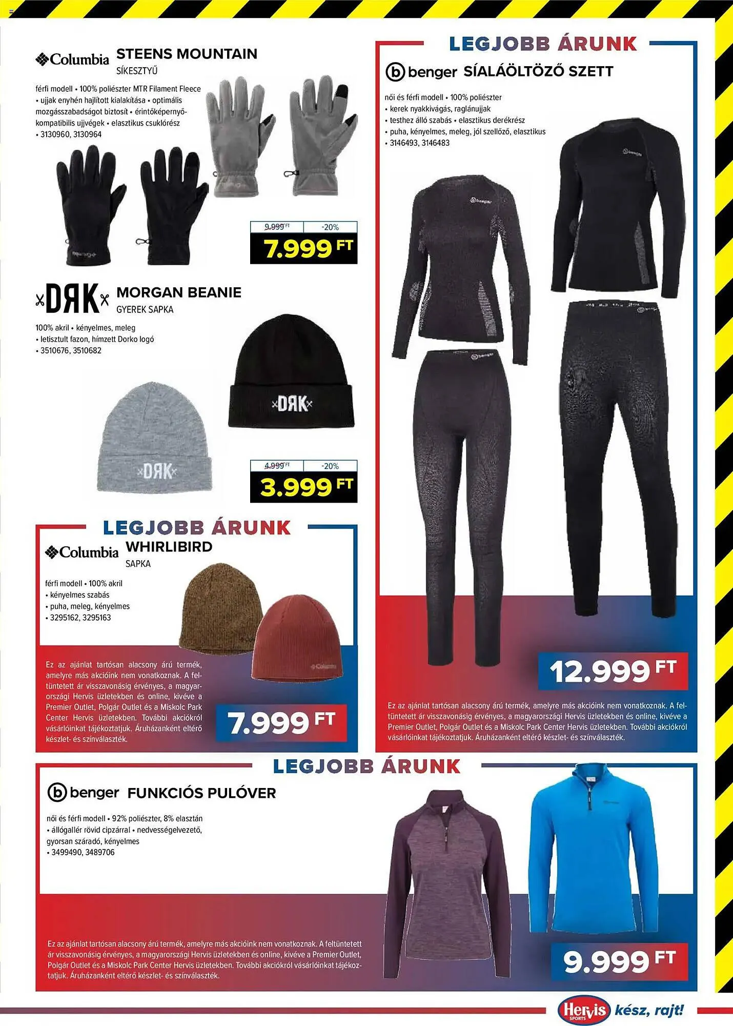 Katalógus Hervis akciós újság december 16.-tól január 4.-ig 2026. - Oldal 7