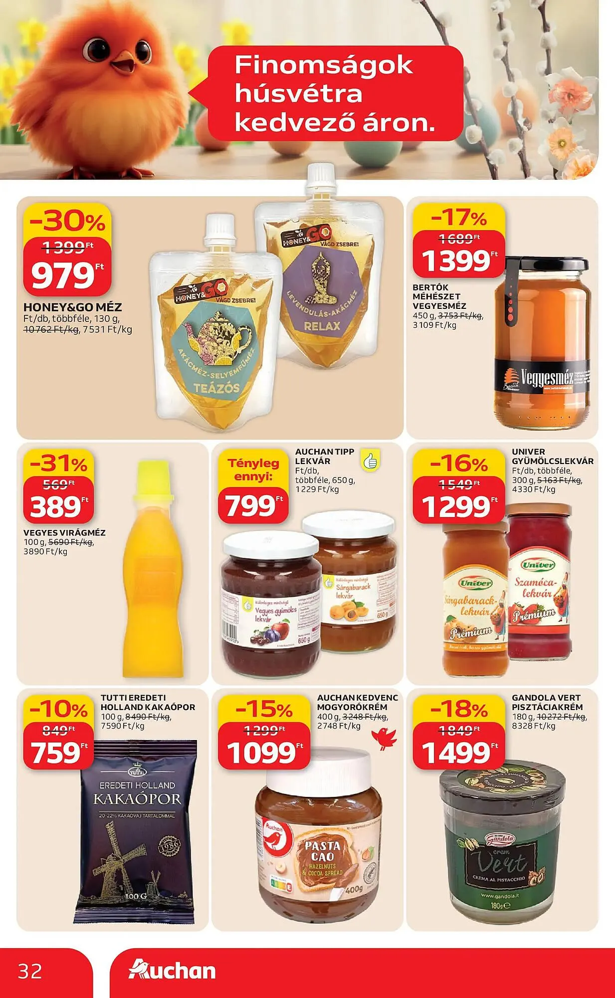 Katalógus Auchan akciós újság március 12.-tól március 18.-ig 2026. - Oldal 32