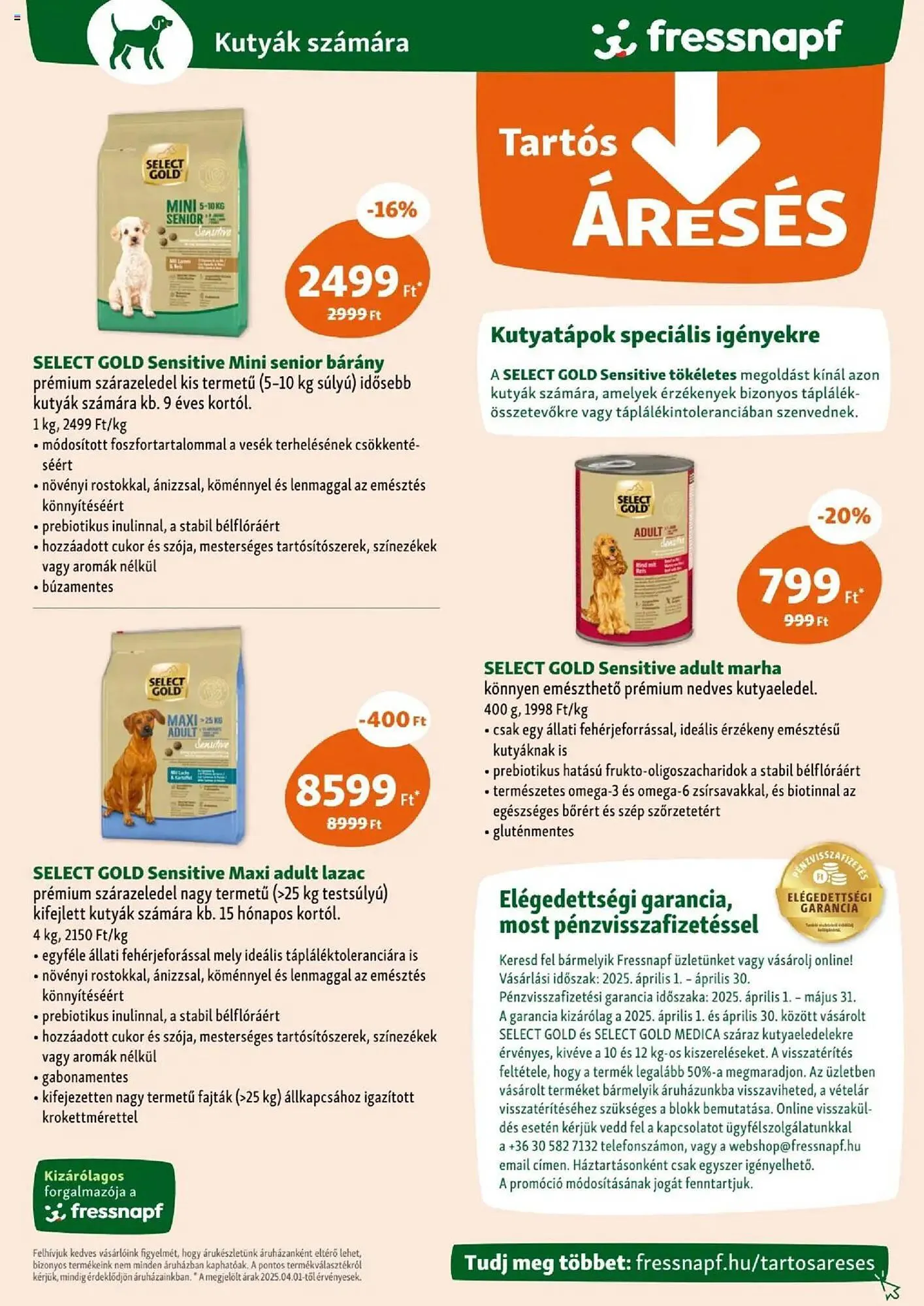 Katalógus Fressnapf akciós újság április 3.-tól április 9.-ig 2025. - Oldal 4