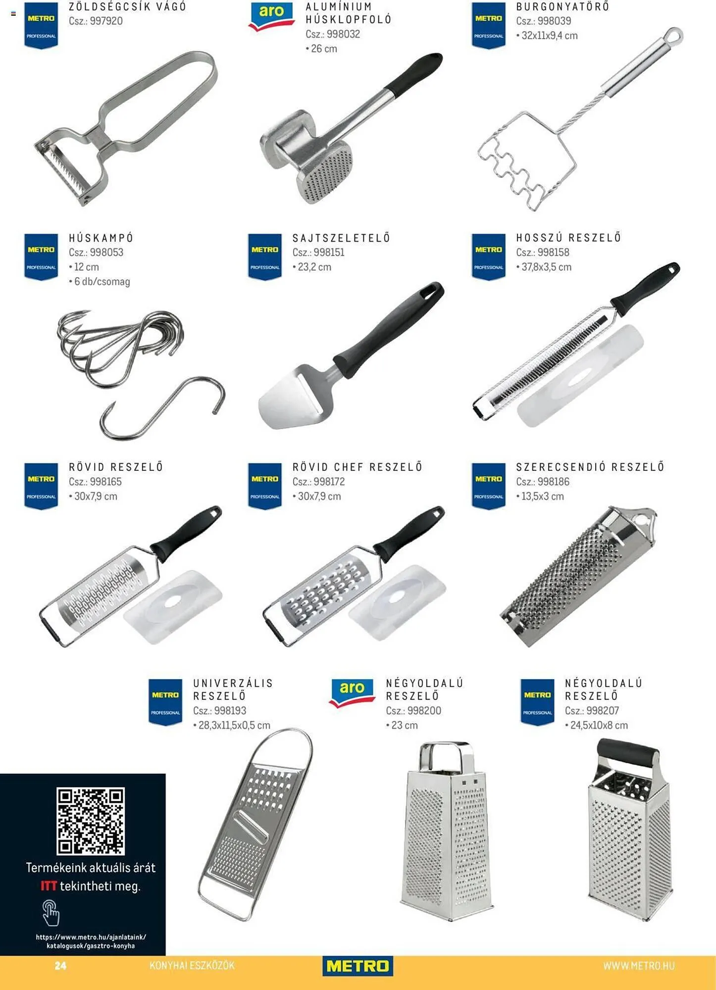 Katalógus Metro Gasztro konyha katalógus akciós újság február 15.-tól február 29.-ig 2024. - Oldal 24