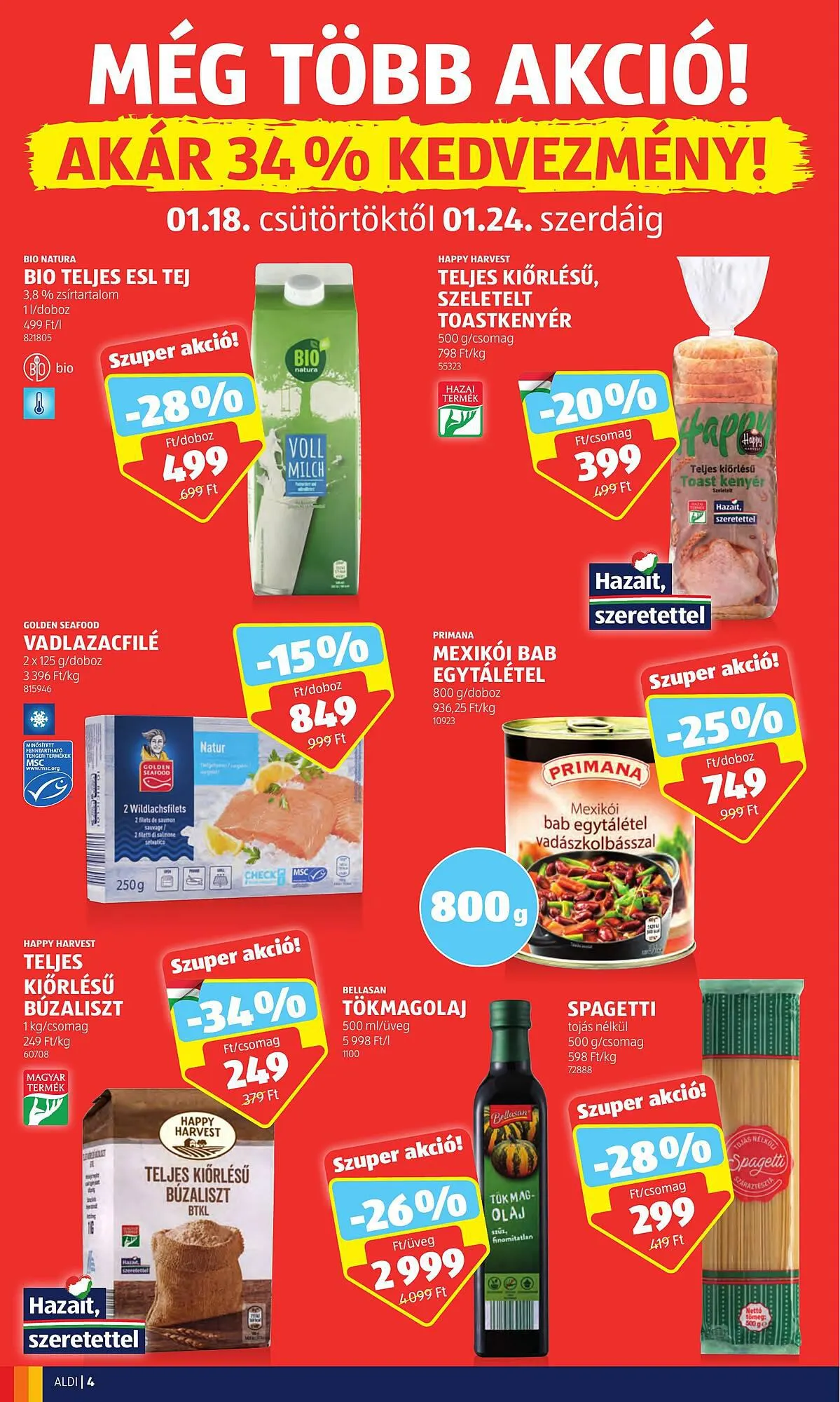 Katalógus ALDI akciós újság január 18.-tól január 24.-ig 2024. - Oldal 4