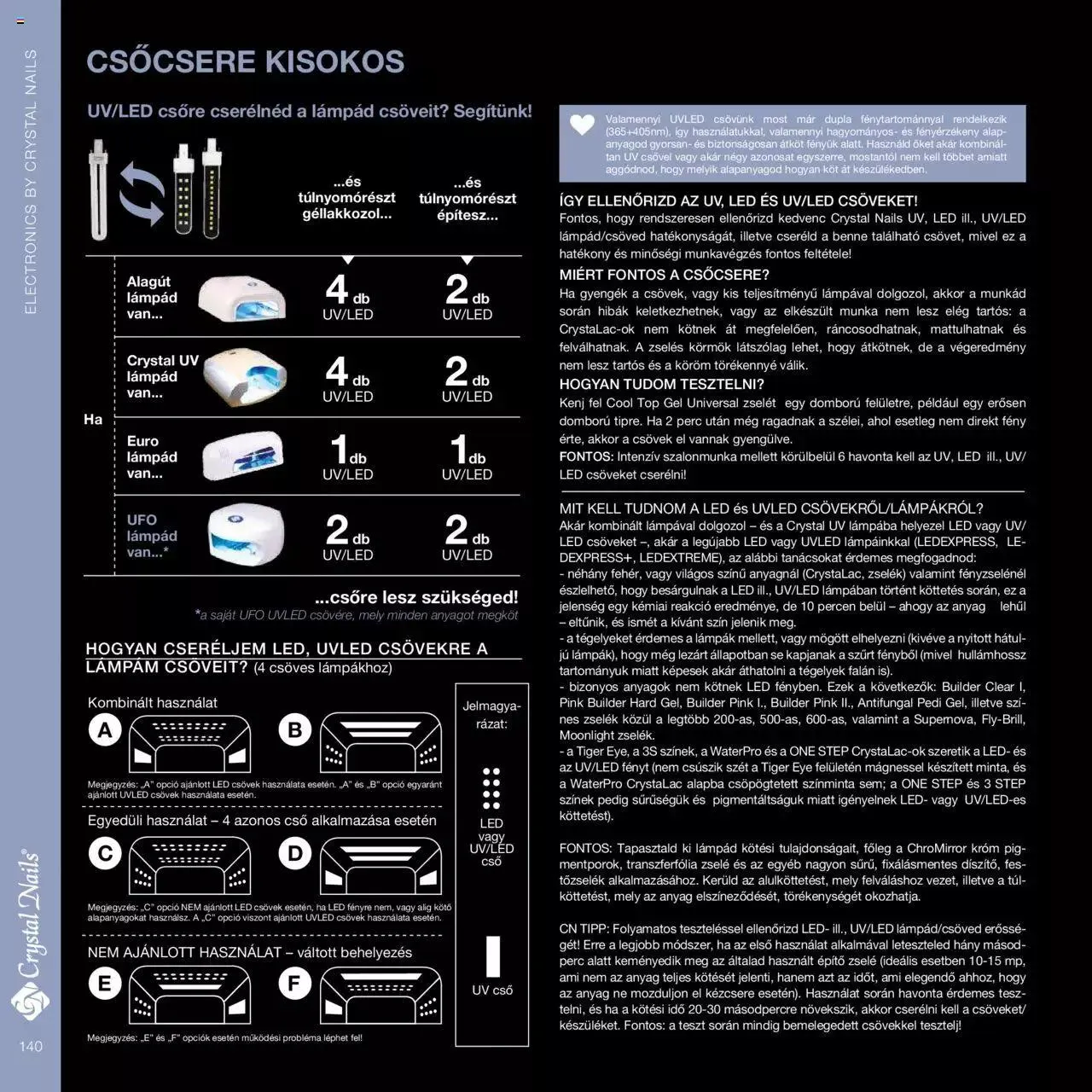 Katalógus Crystal Nails - Nagykatalógus 22/23 március 8.-tól december 31.-ig 2023. - Oldal 140