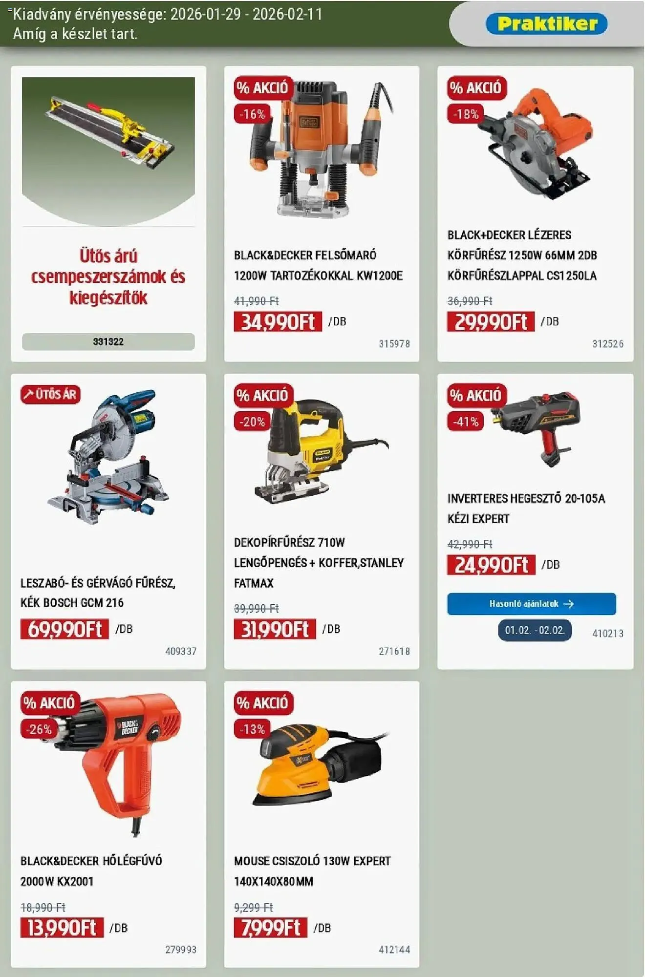 Katalógus Praktiker akciós újság január 29.-tól február 11.-ig 2026. - Oldal 21