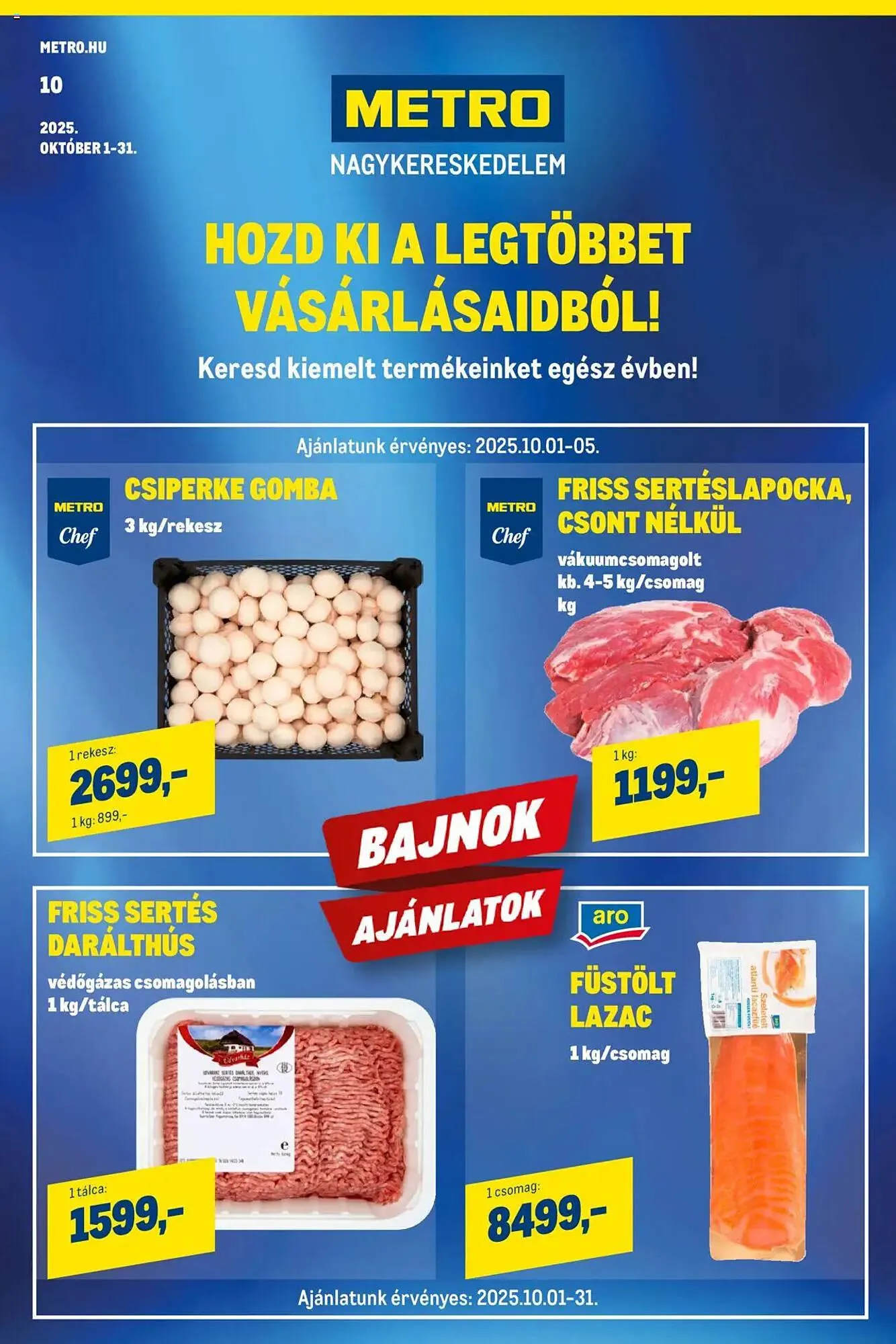 Metro akciós újság - 1