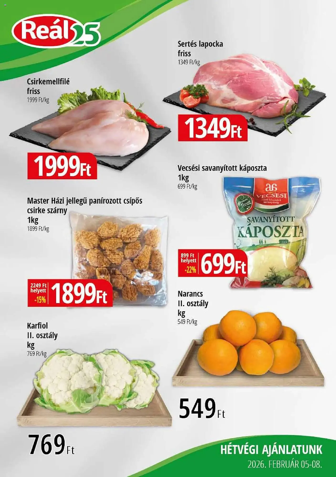 Real akciós újság - 1