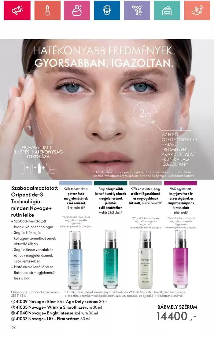 Katalógus ORIFLAME akciós december 29.-tól január 12.-ig 2025. - Oldal 62
