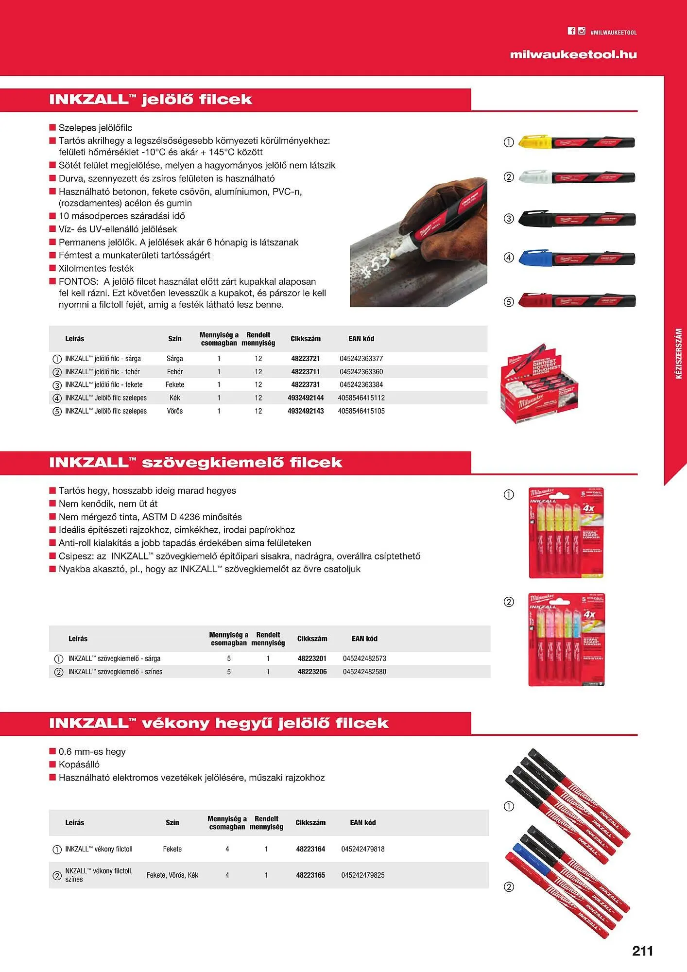 Katalógus Milwaukee akciós újság szeptember 16.-tól december 31.-ig 2025. - Oldal 211