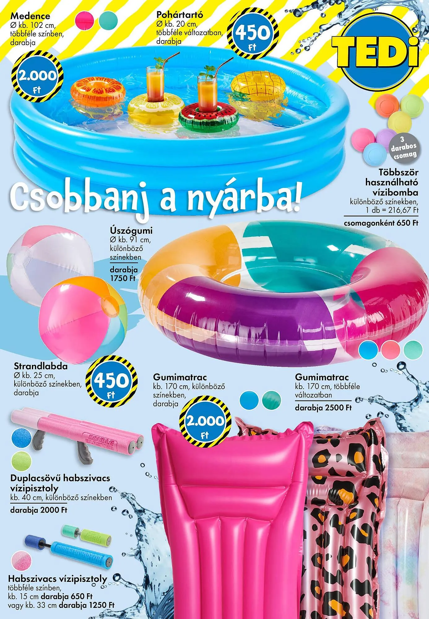 Katalógus Tedi akciós újság június 13.-tól június 21.-ig 2025. - Oldal 13