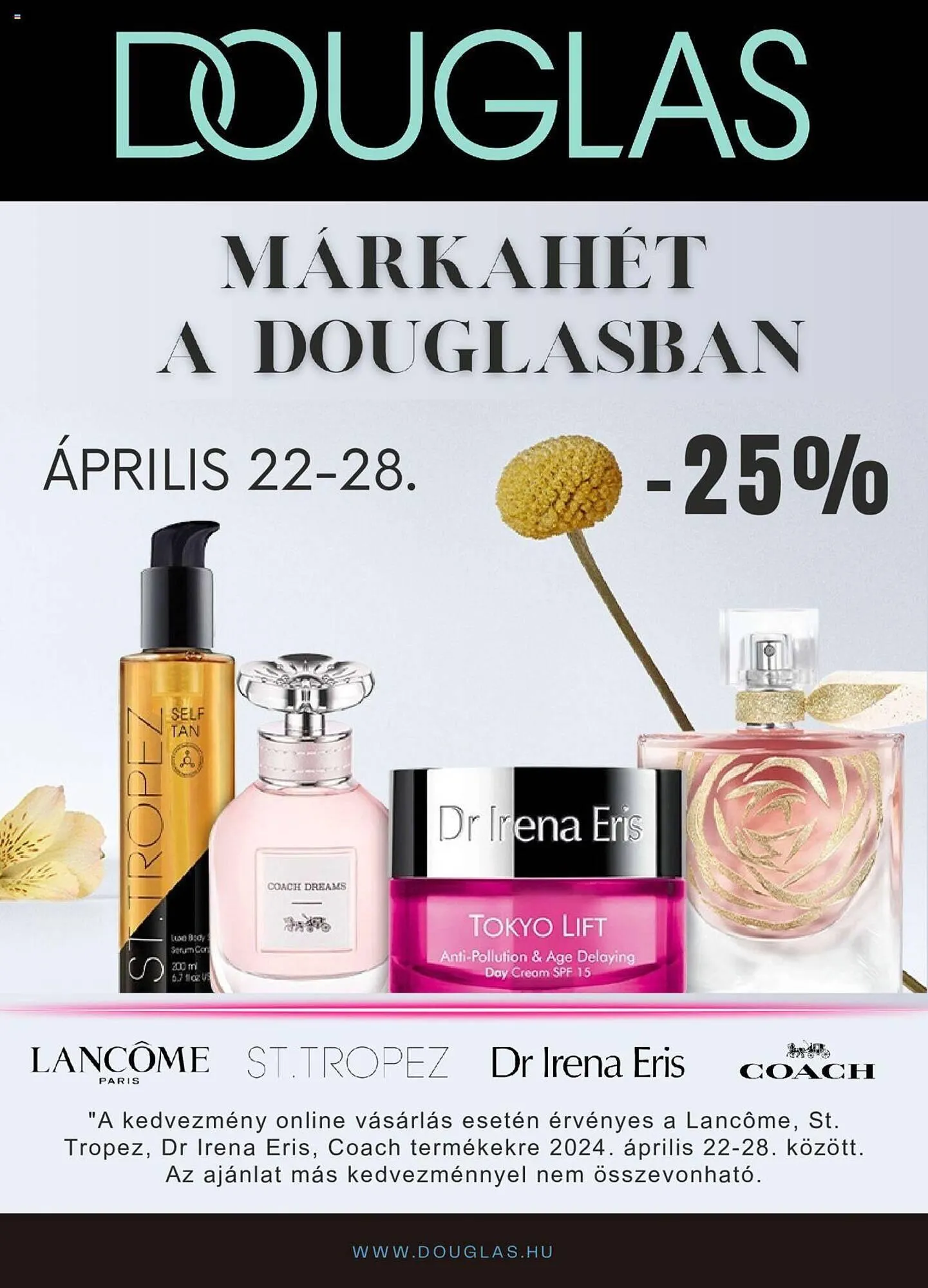 Katalógus Douglas akciós újság április 22.-tól április 28.-ig 2024. - Oldal 1