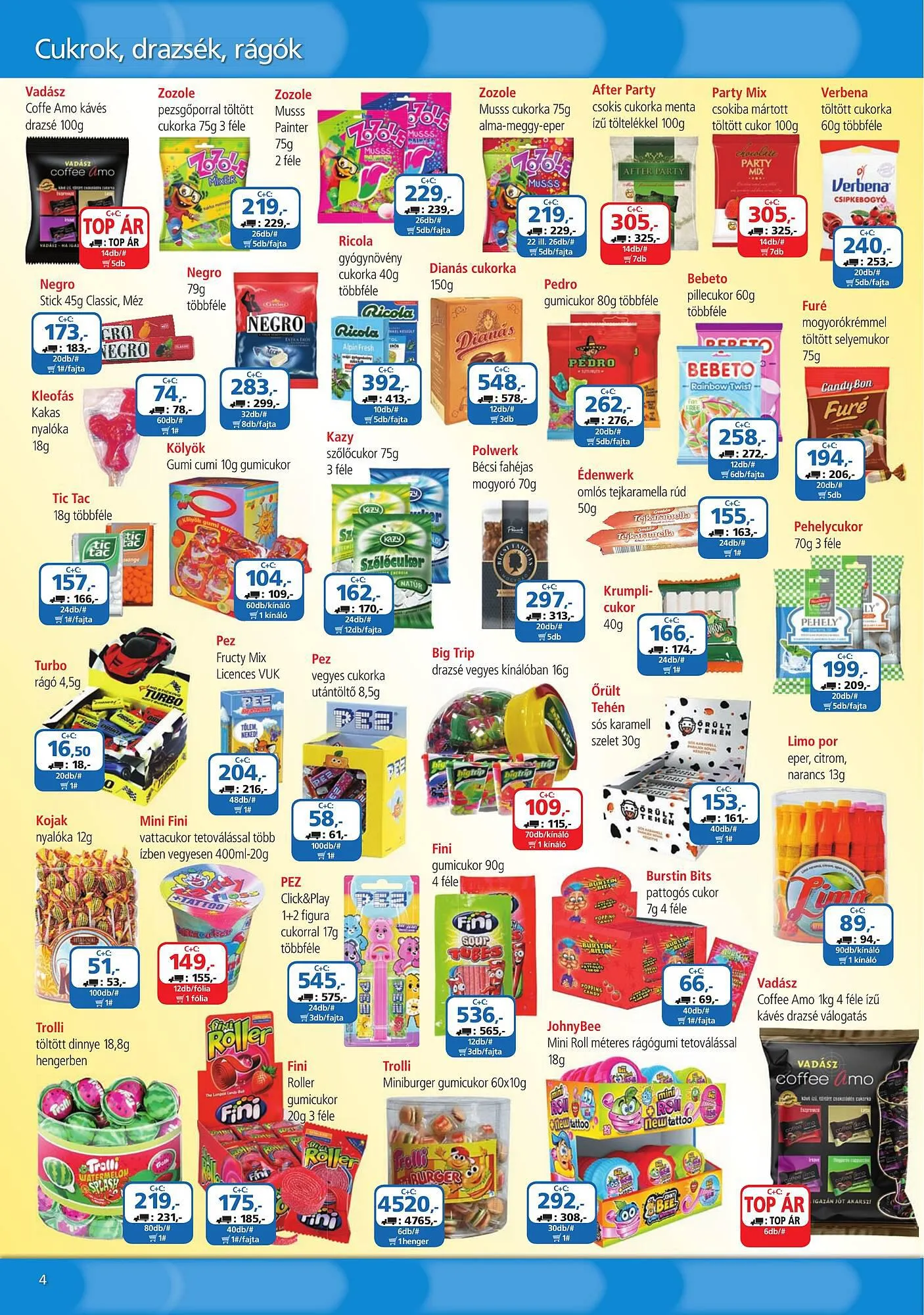 Katalógus ÁRKLUB akciós újság október 1.-tól október 31.-ig 2023. - Oldal 4