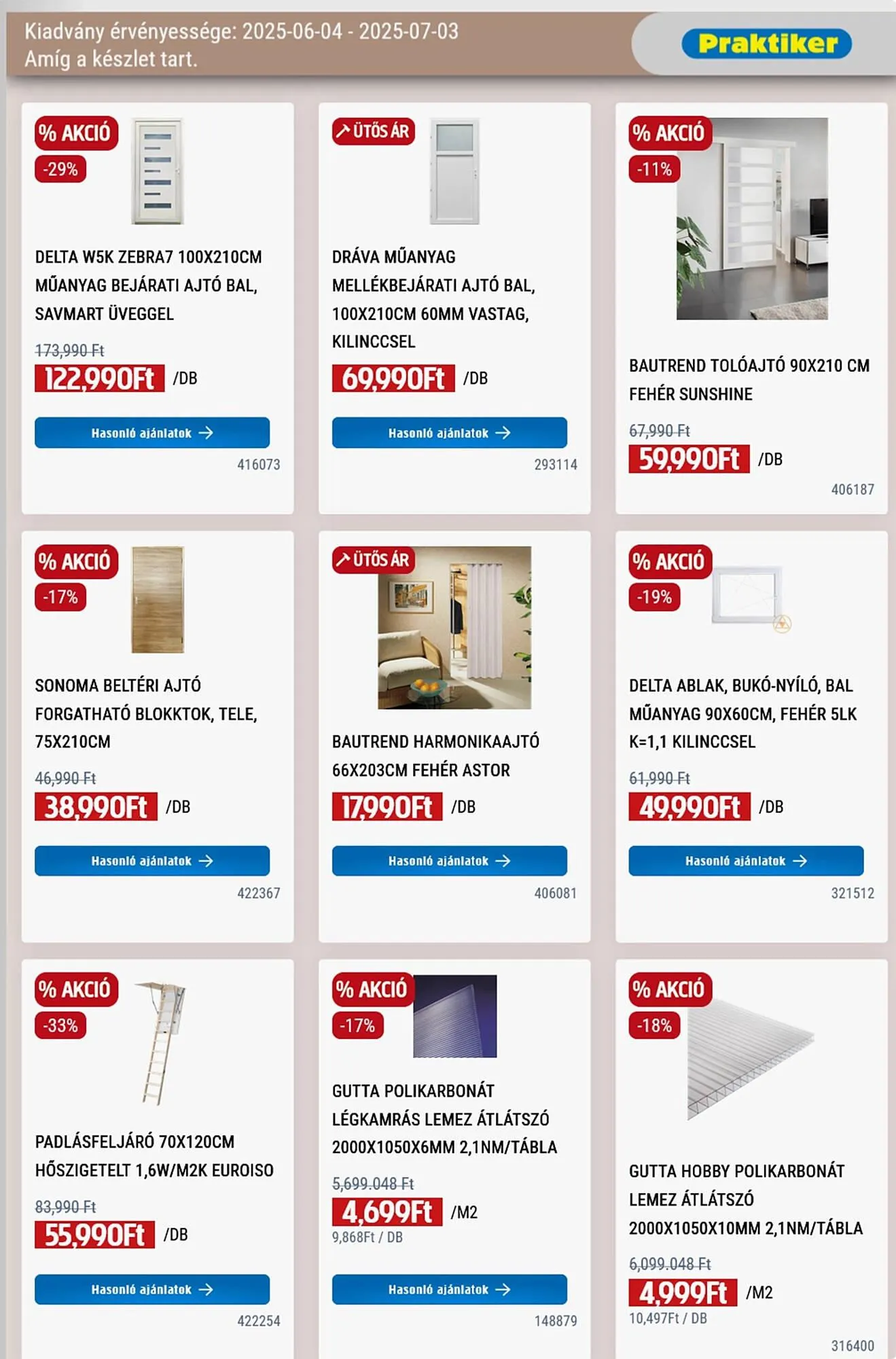 Katalógus Praktiker akciós újság június 4.-tól július 3.-ig 2025. - Oldal 25