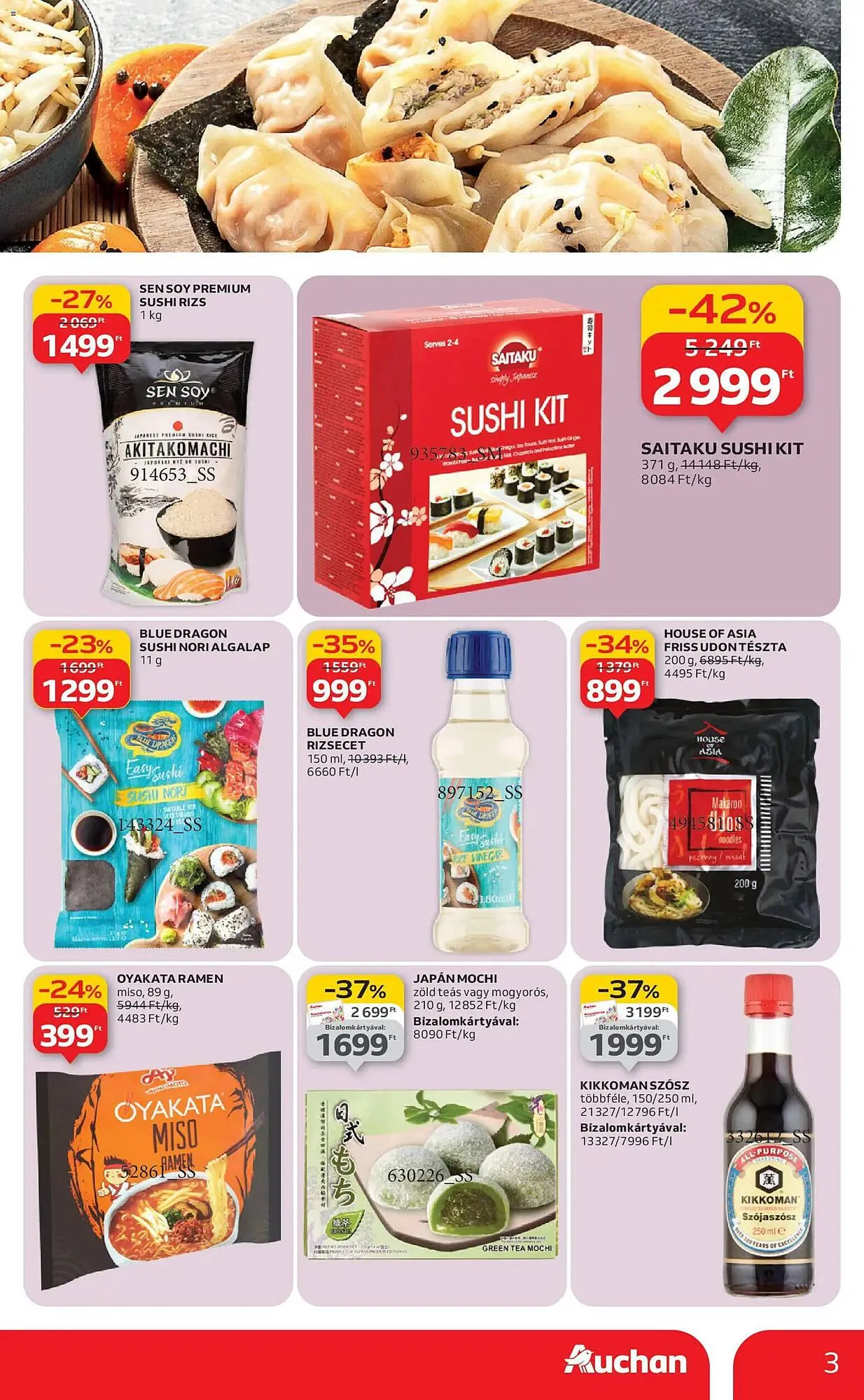 Katalógus Auchan akciós újság január 29.-tól február 11.-ig 2026. - Oldal 3