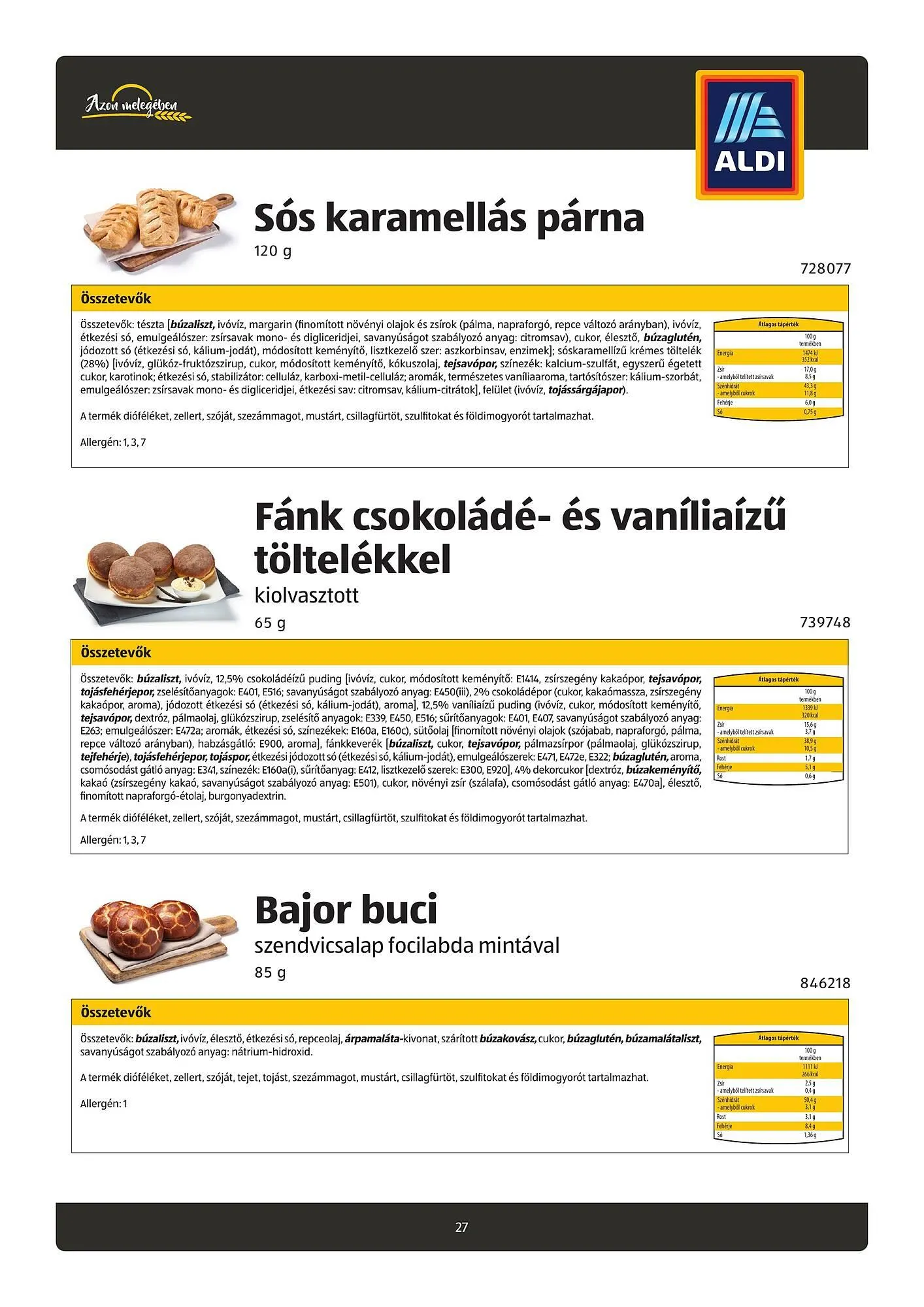 Katalógus ALDI akciós újság február 20.-tól március 26.-ig 2025. - Oldal 27