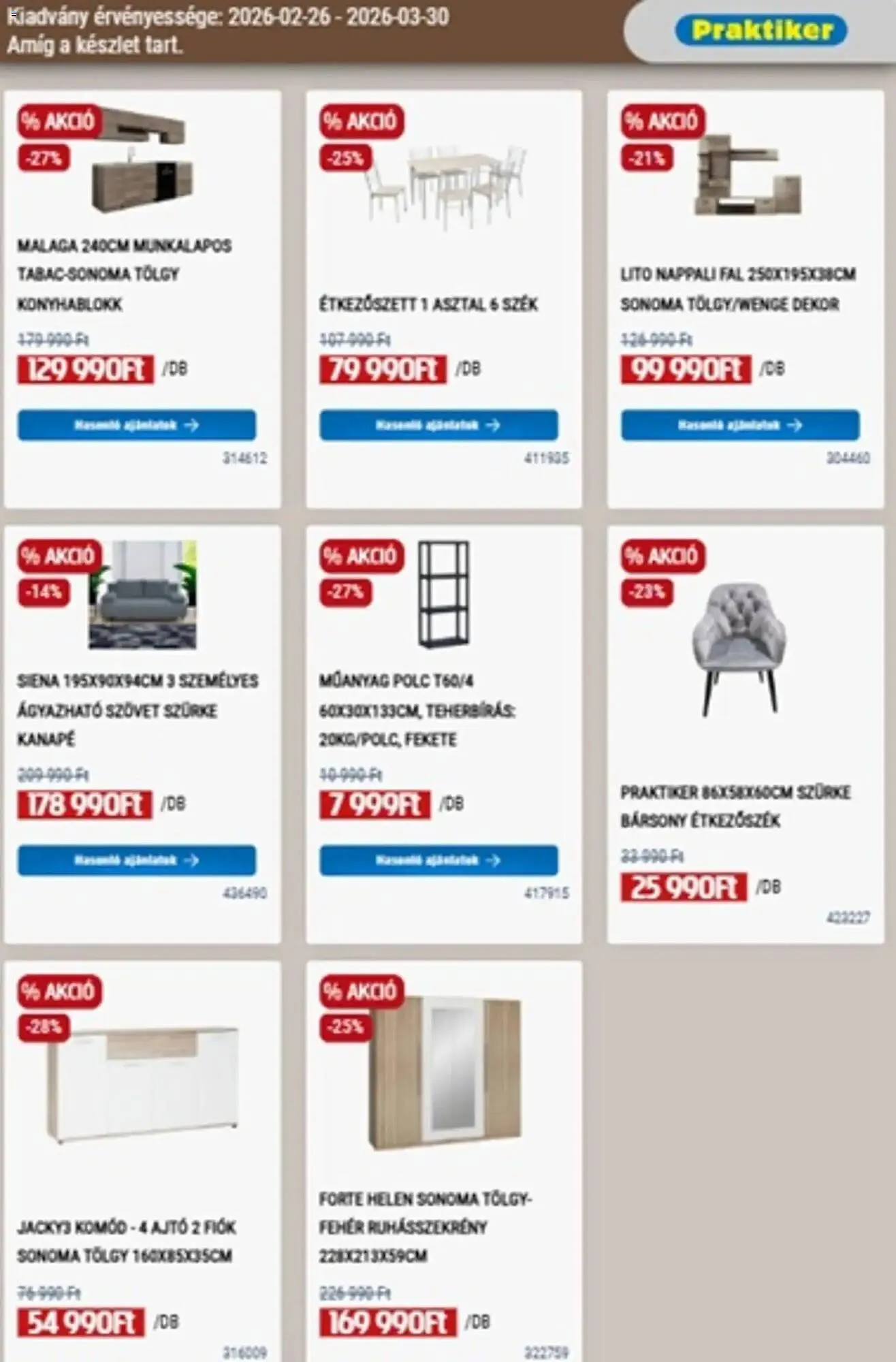 Katalógus Praktiker akciós újság február 26.-tól március 30.-ig 2026. - Oldal 27