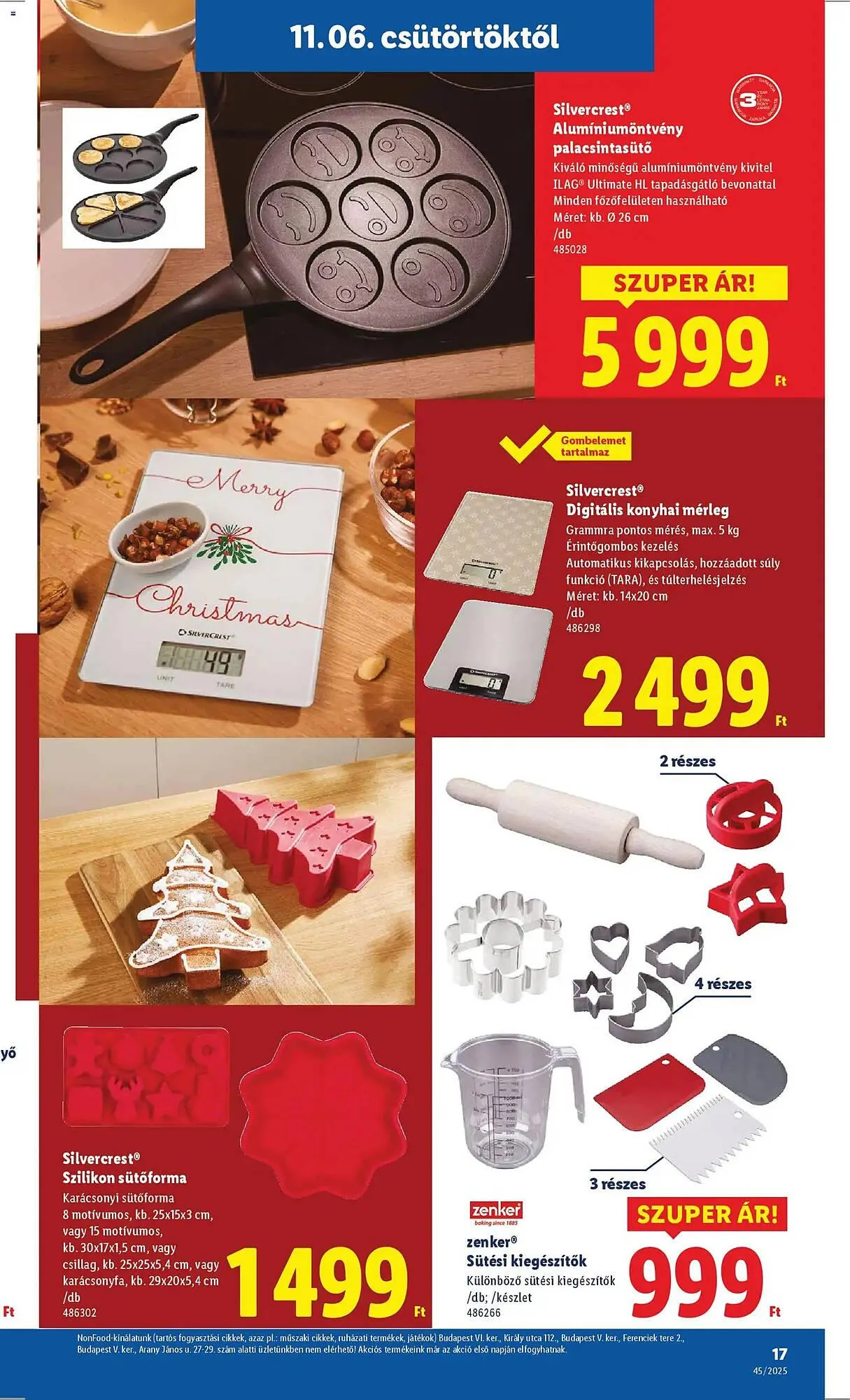 Katalógus Lidl akciós újság november 6.-tól december 28.-ig 2025. - Oldal 17