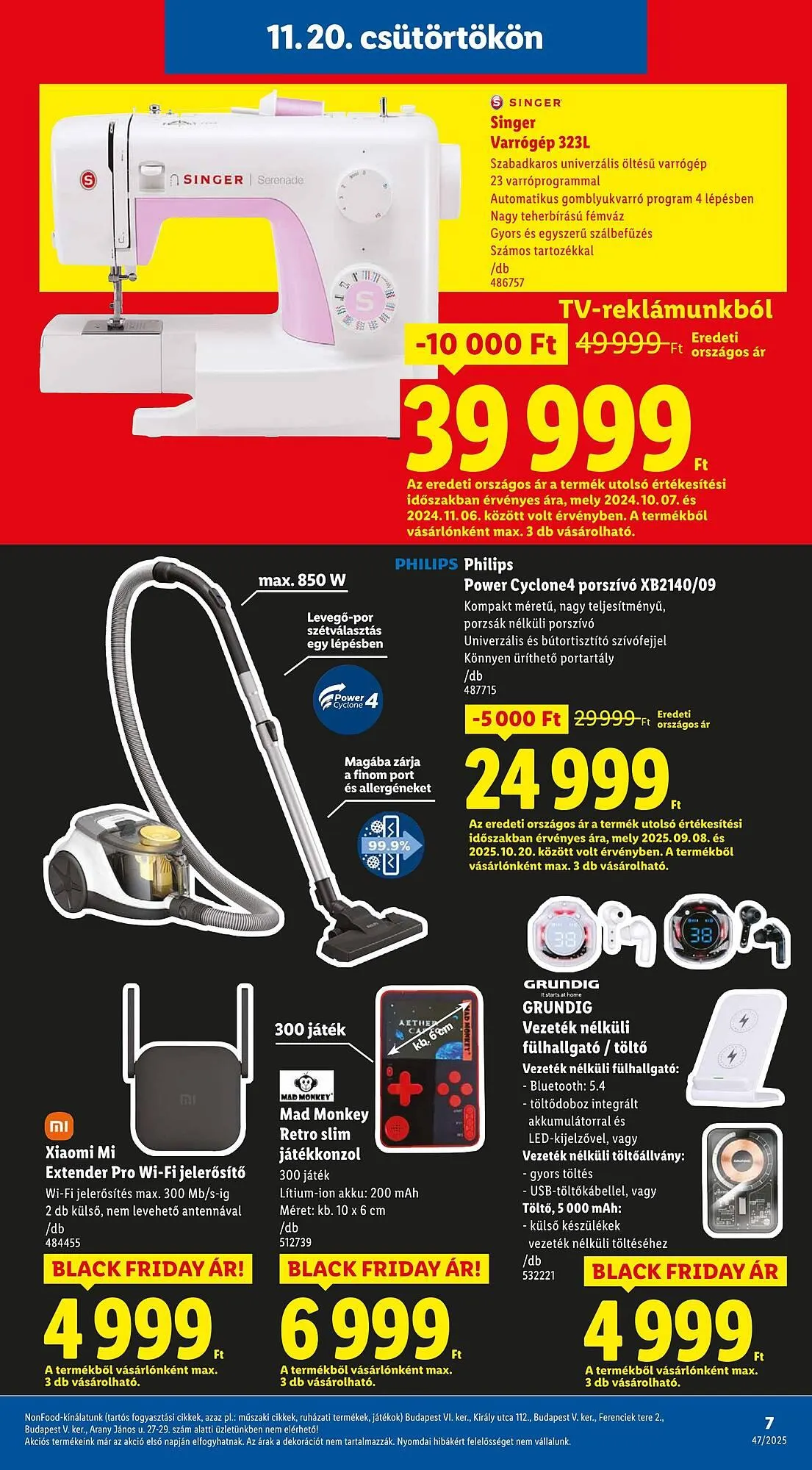 Katalógus Lidl akciós újság november 20.-tól november 26.-ig 2025. - Oldal 7