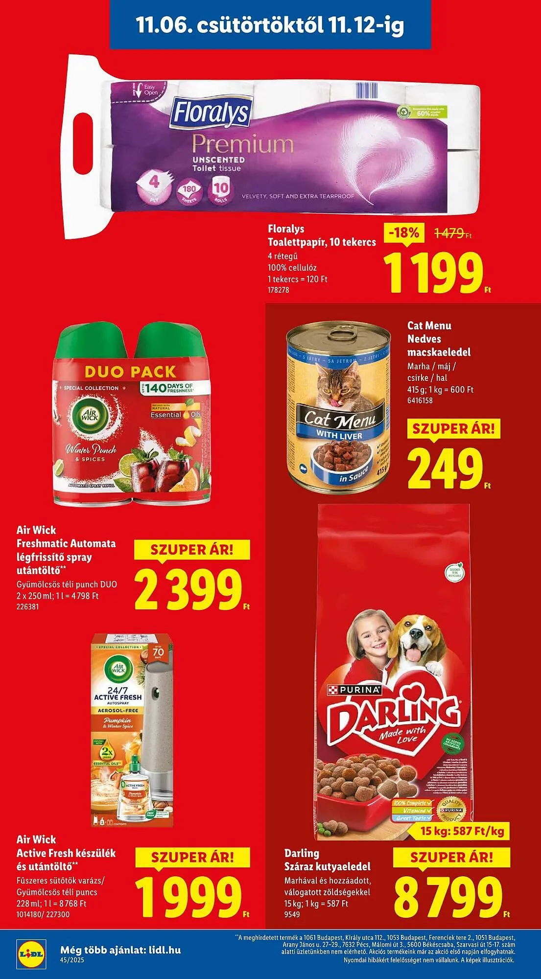Katalógus Lidl akciós újság november 6.-tól november 12.-ig 2025. - Oldal 18
