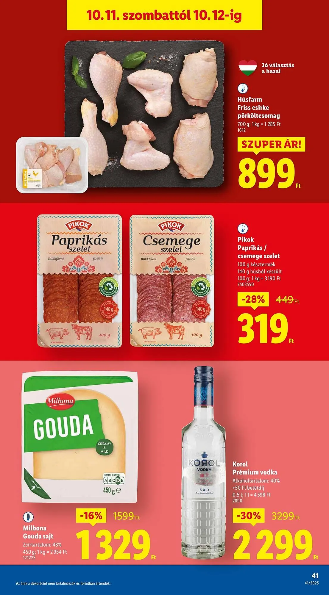 Katalógus Lidl akciós újság október 9.-tól október 15.-ig 2025. - Oldal 41