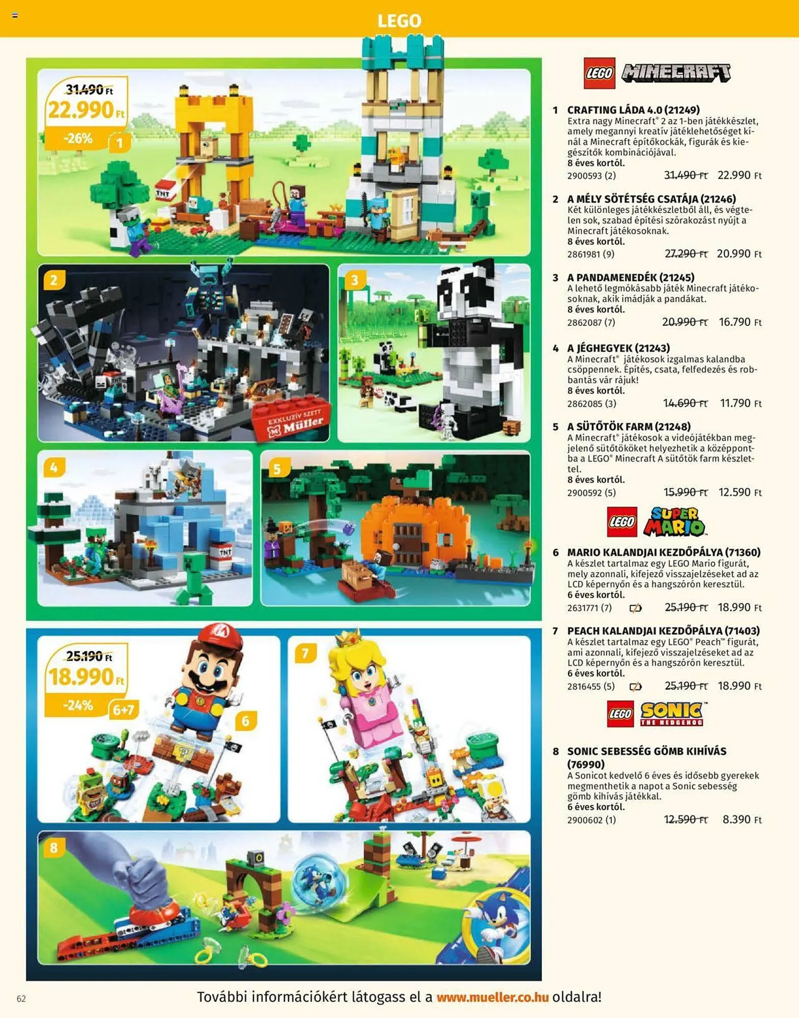 Katalógus Müller akciós újság október 30.-tól december 31.-ig 2023. - Oldal 62