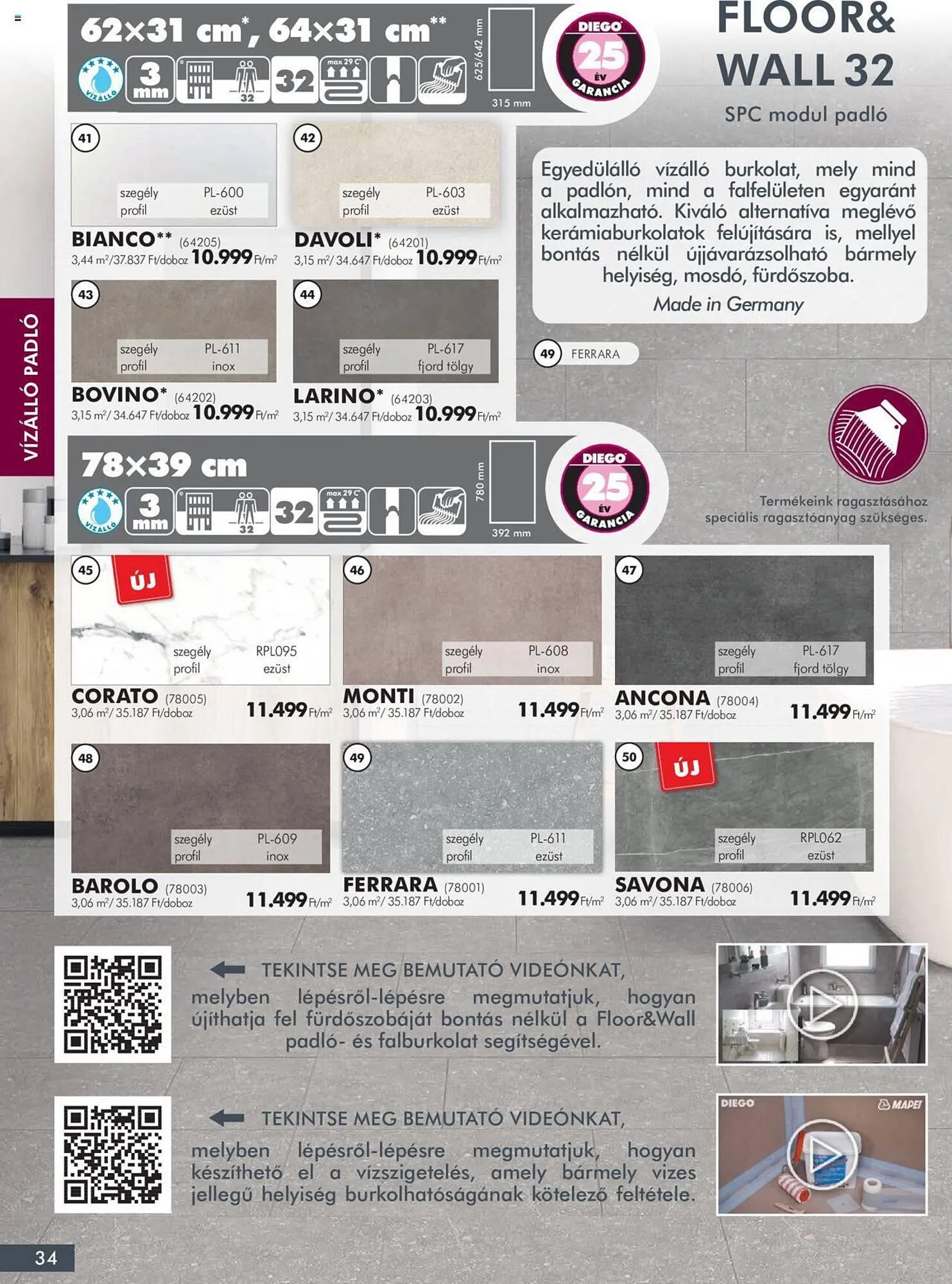 Katalógus Diego akciós újság április 3.-tól december 31.-ig 2024. - Oldal 34