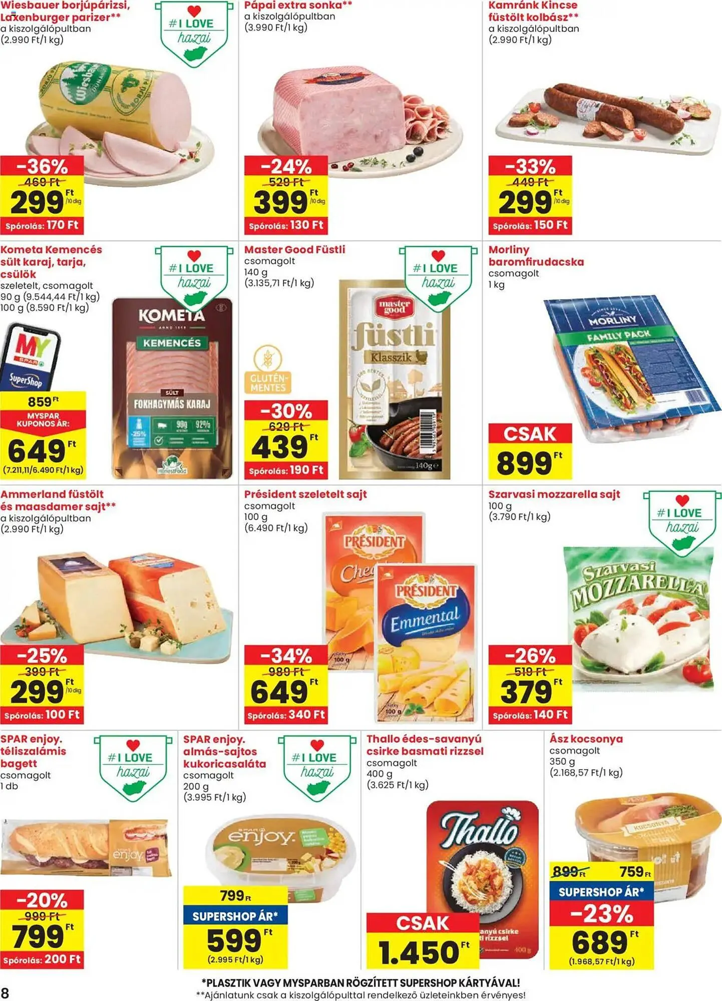Katalógus Spar akciós újság március 20.-tól március 26.-ig 2025. - Oldal 8