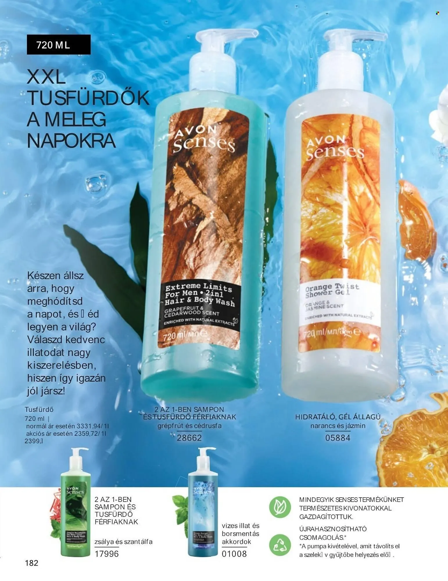 Katalógus AVON akciós újság június 1.-tól június 30.-ig 2025. - Oldal 182