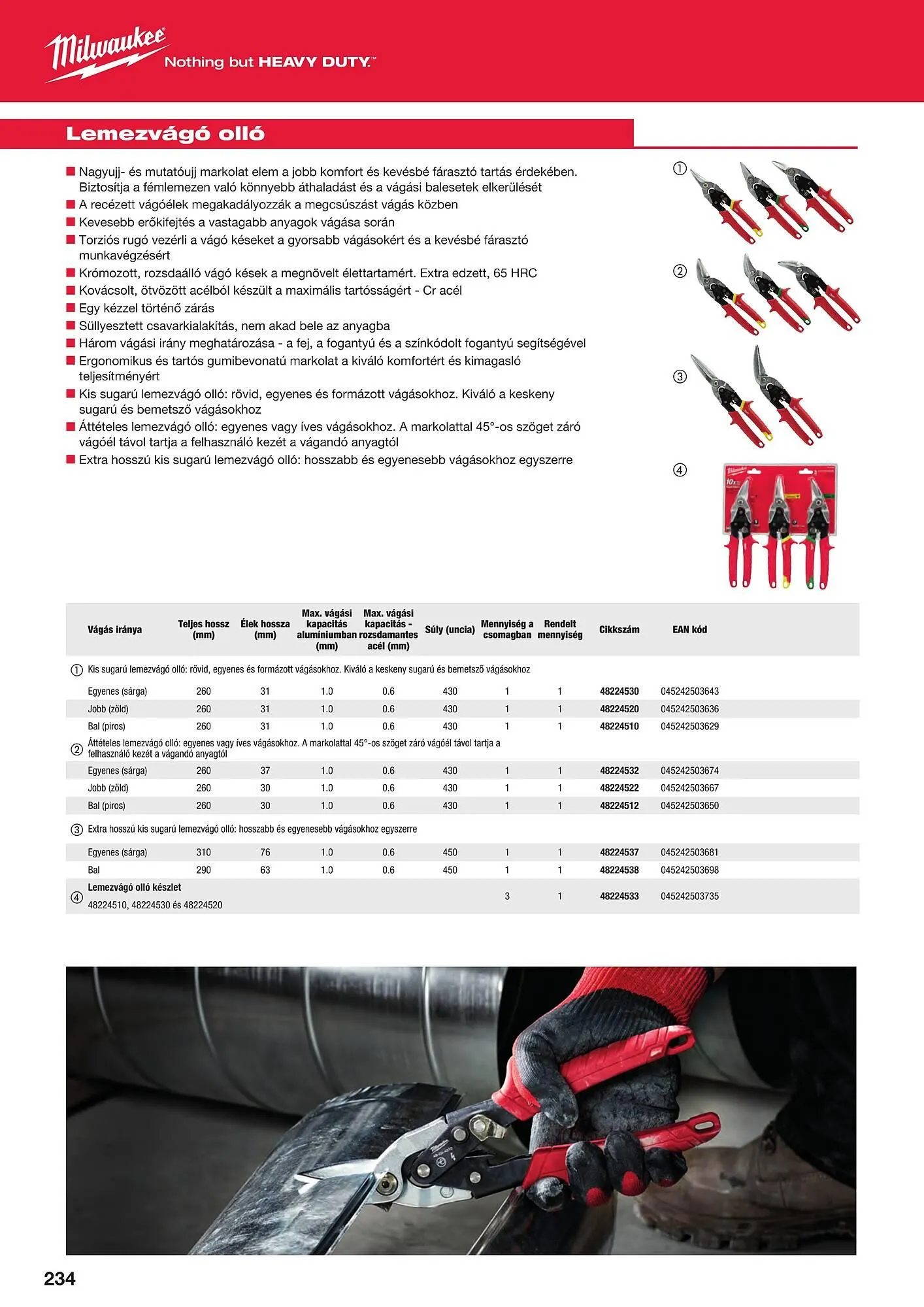 Katalógus Milwaukeetool akciós újság augusztus 14.-tól december 31.-ig 2024. - Oldal 234