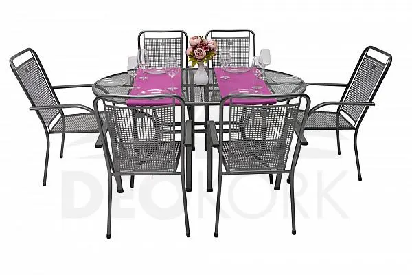 Kerti fém szerelvény SAVANA II. 1 + 6