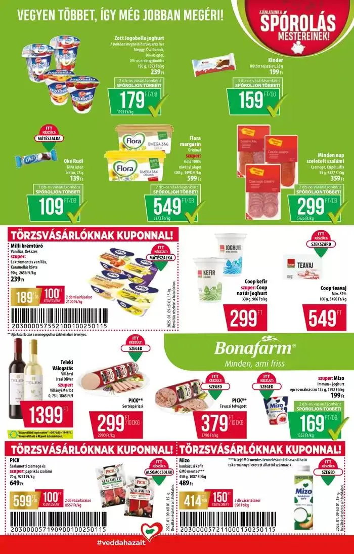 Katalógus Coop országos szórólap január 2. hét - Abc-Szuper január 9.-tól január 15.-ig 2025. - Oldal 3