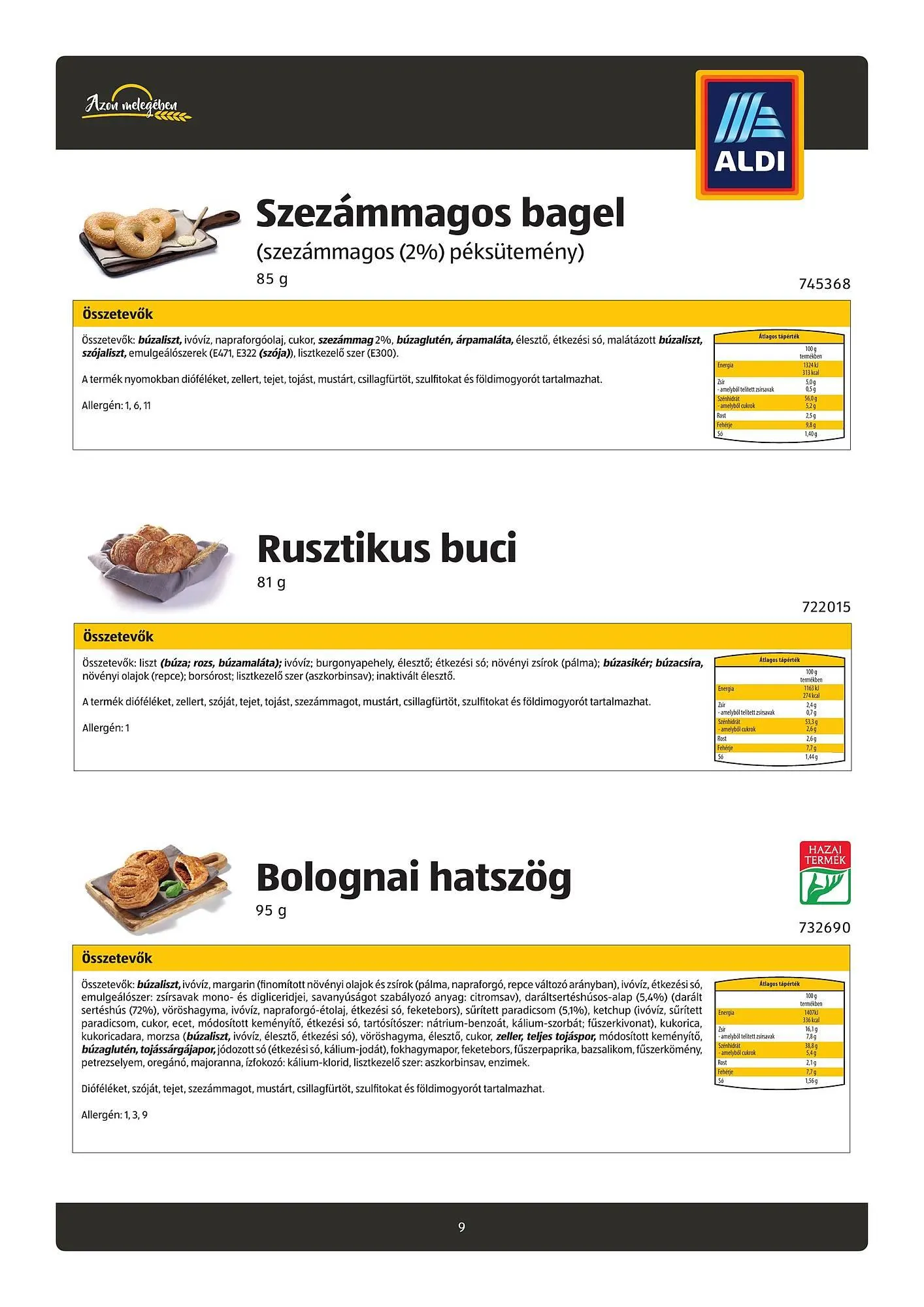 Katalógus ALDI akciós újság január 23.-tól február 19.-ig 2025. - Oldal 9