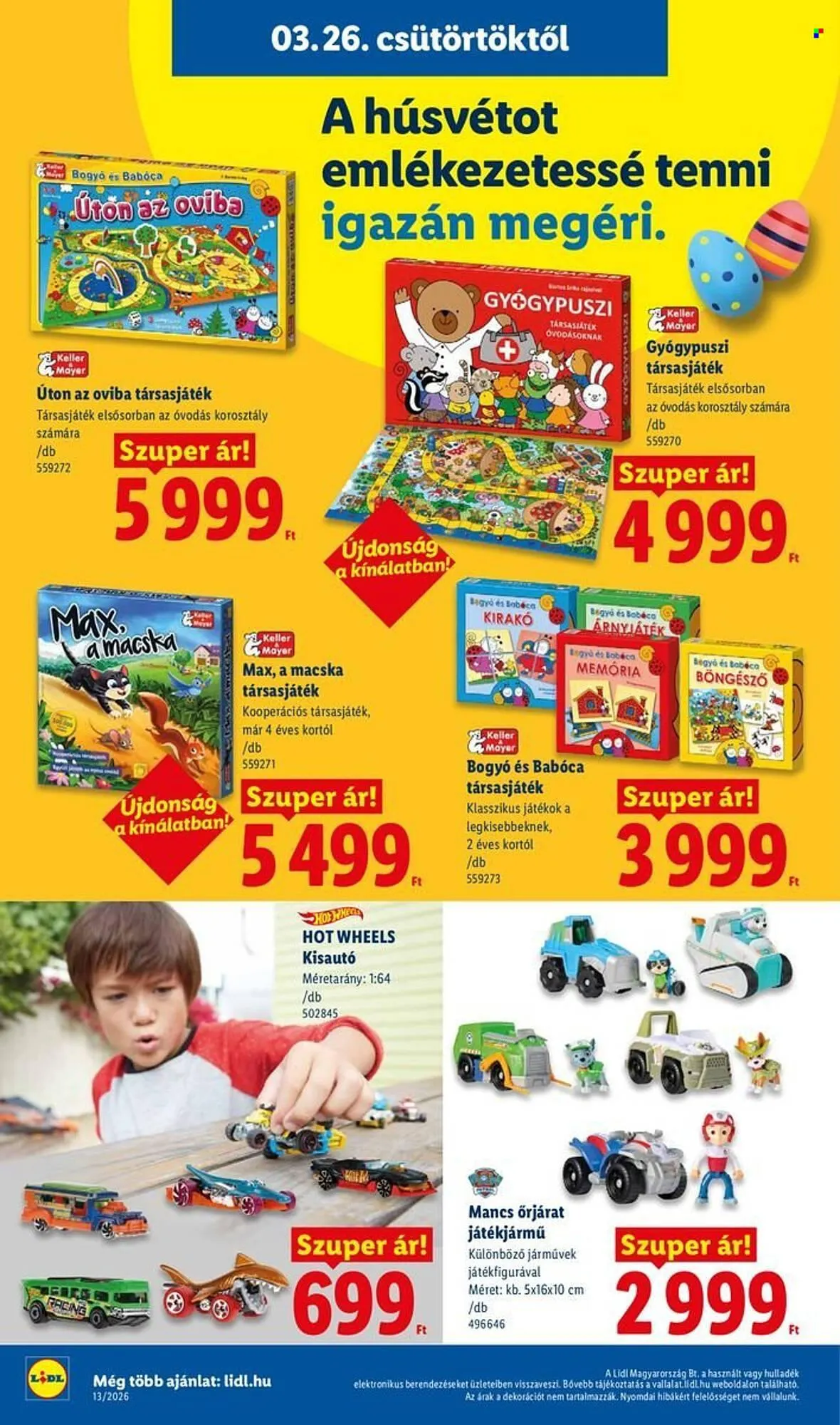 Katalógus Lidl akciós újság március 26.-tól április 1.-ig 2026. - Oldal 6