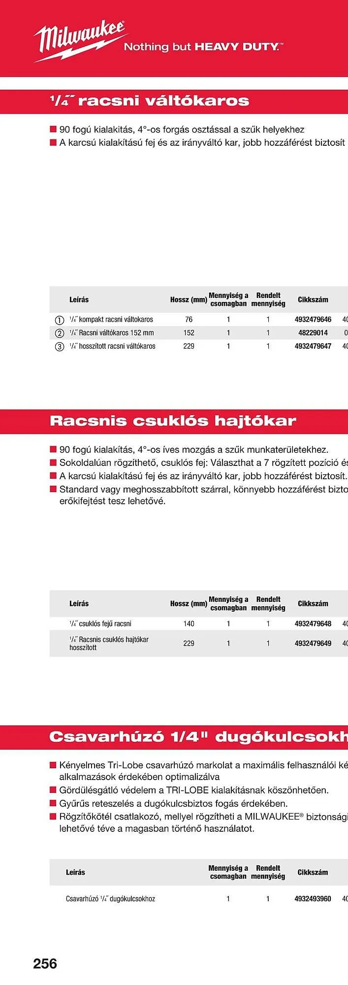 Katalógus Milwaukee akciós újság szeptember 16.-tól december 31.-ig 2025. - Oldal 510