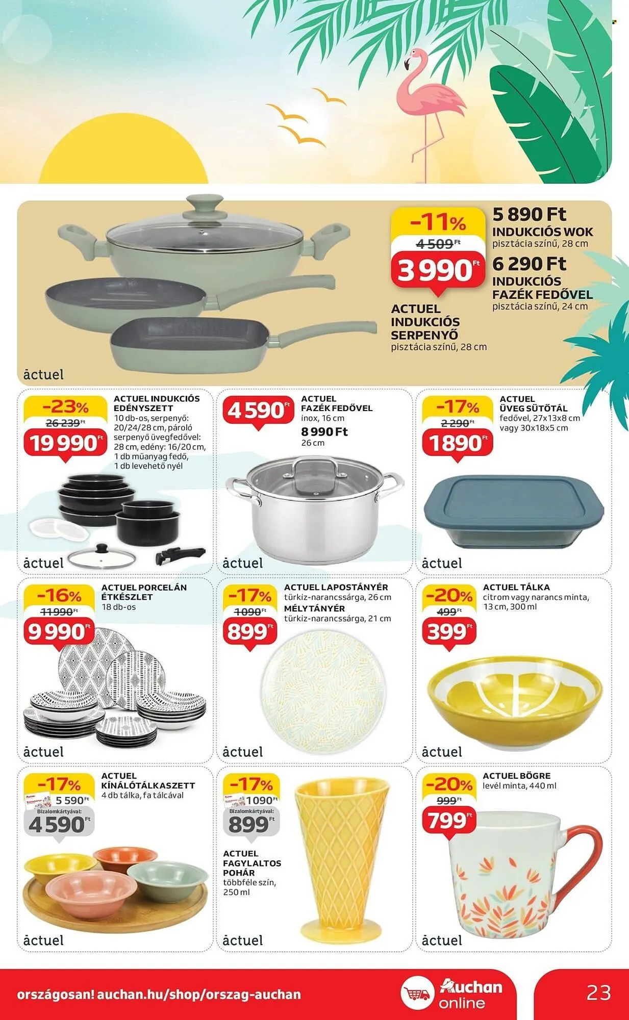 Katalógus Auchan akciós újság június 12.-tól július 16.-ig 2025. - Oldal 23